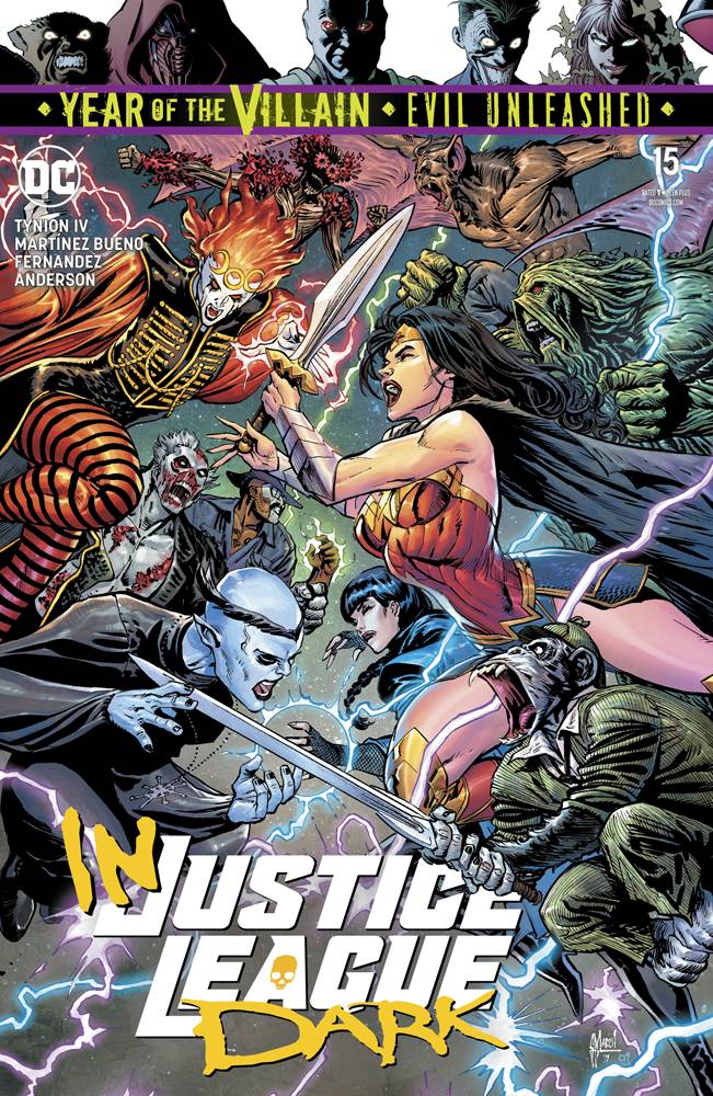JUSTICE LEAGUE DARK #15 A Guillem March YOTV (09/25/2019) DC