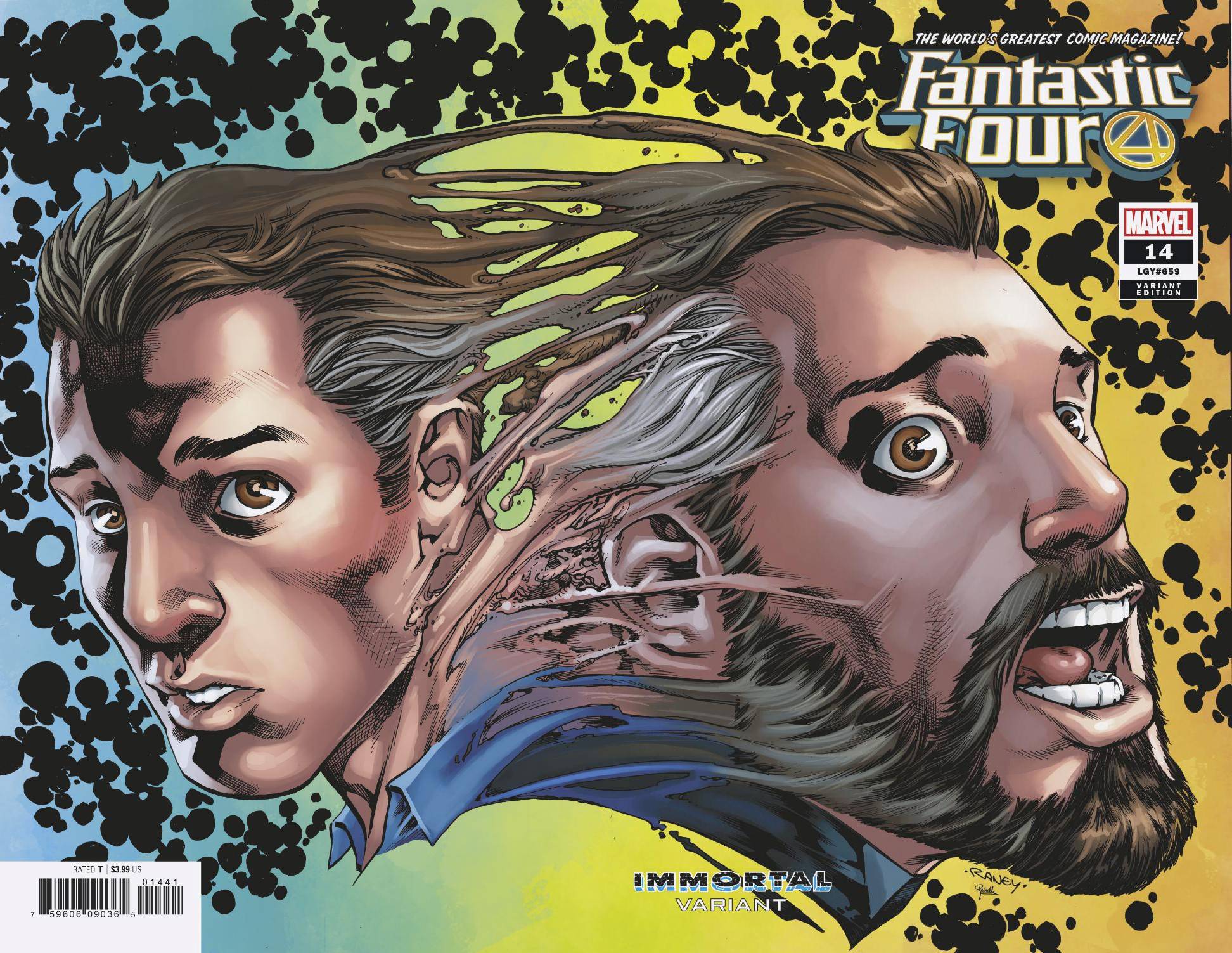 FANTASTIC FOUR #14 Tom Raney IMMORTAL C Variant (09/04/2019) MARVEL