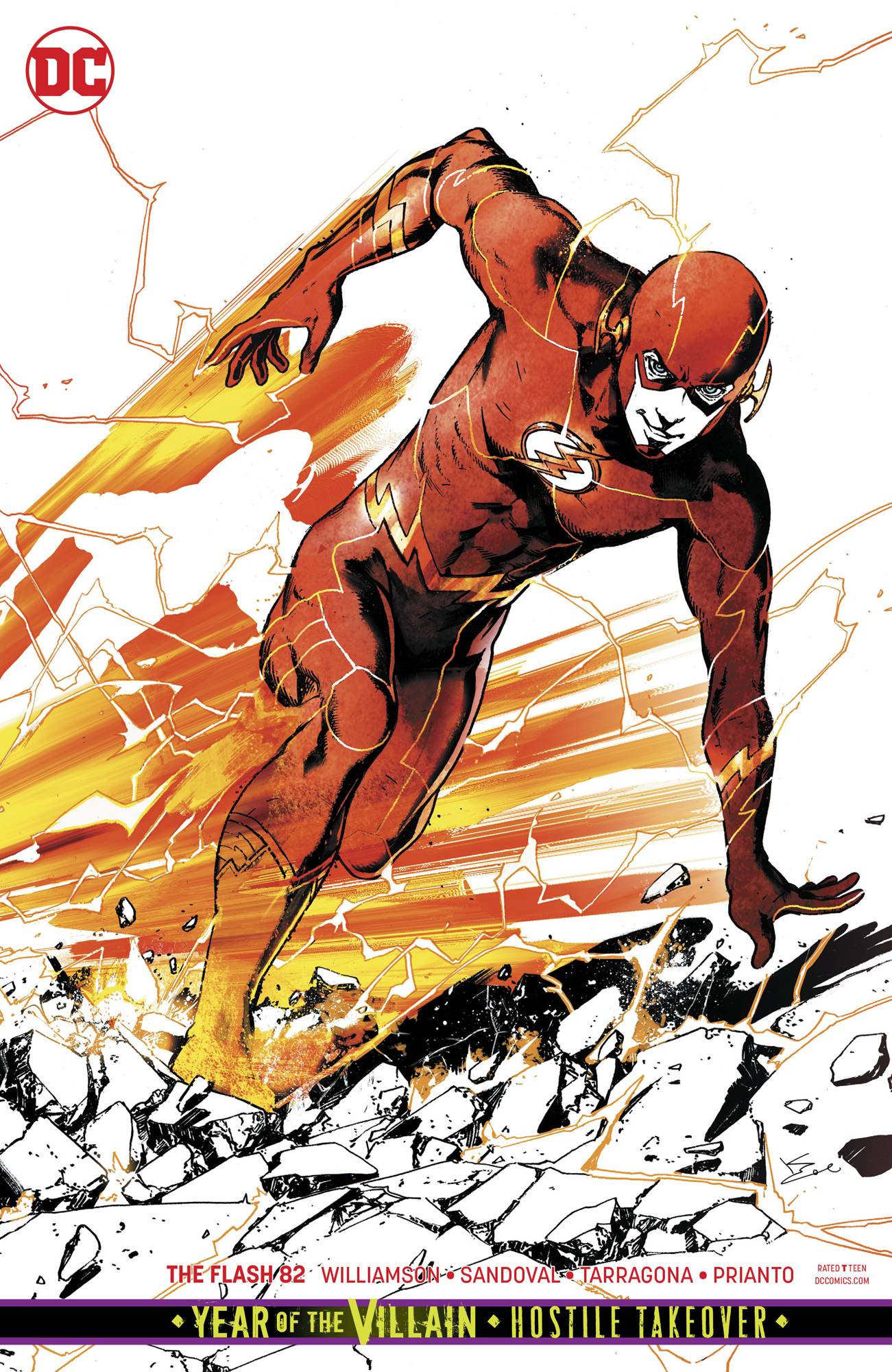 FLASH #82 B DC 2019 NM Karmome Shirahama Variant YOTV