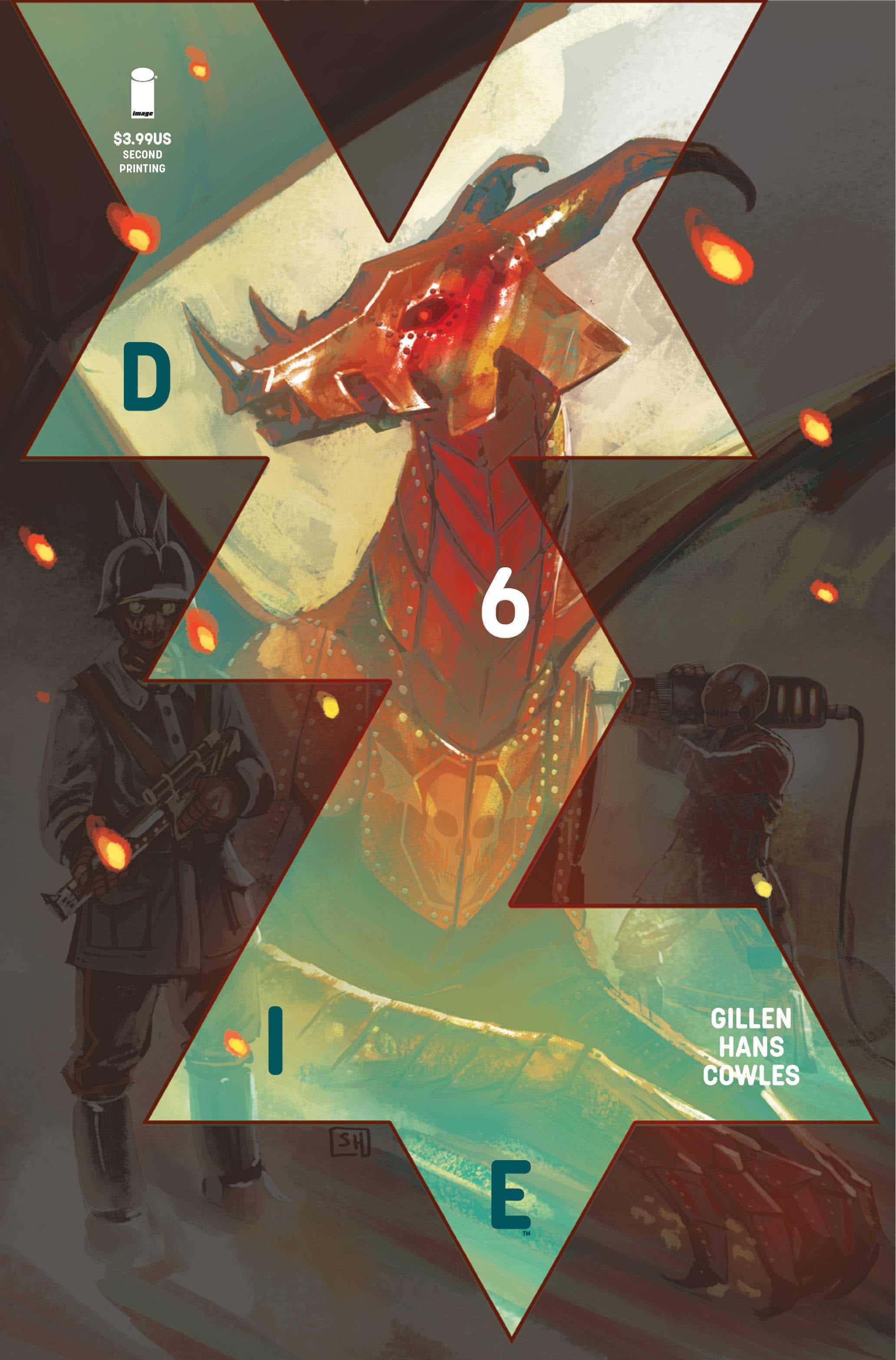 DIE #6 2nd Print Stephanie HANS Variant (MR) (08/28/2019) IMAGE
