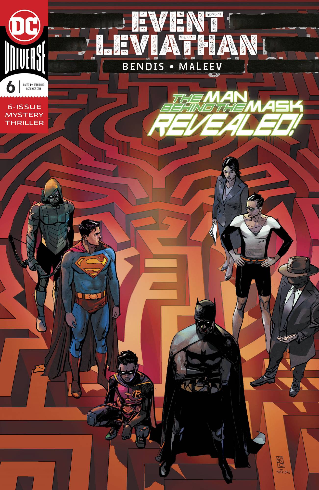 EVENT LEVIATHAN #6 A (OF 6) DC 2019 Alex Maleev Brian Michael Bendis