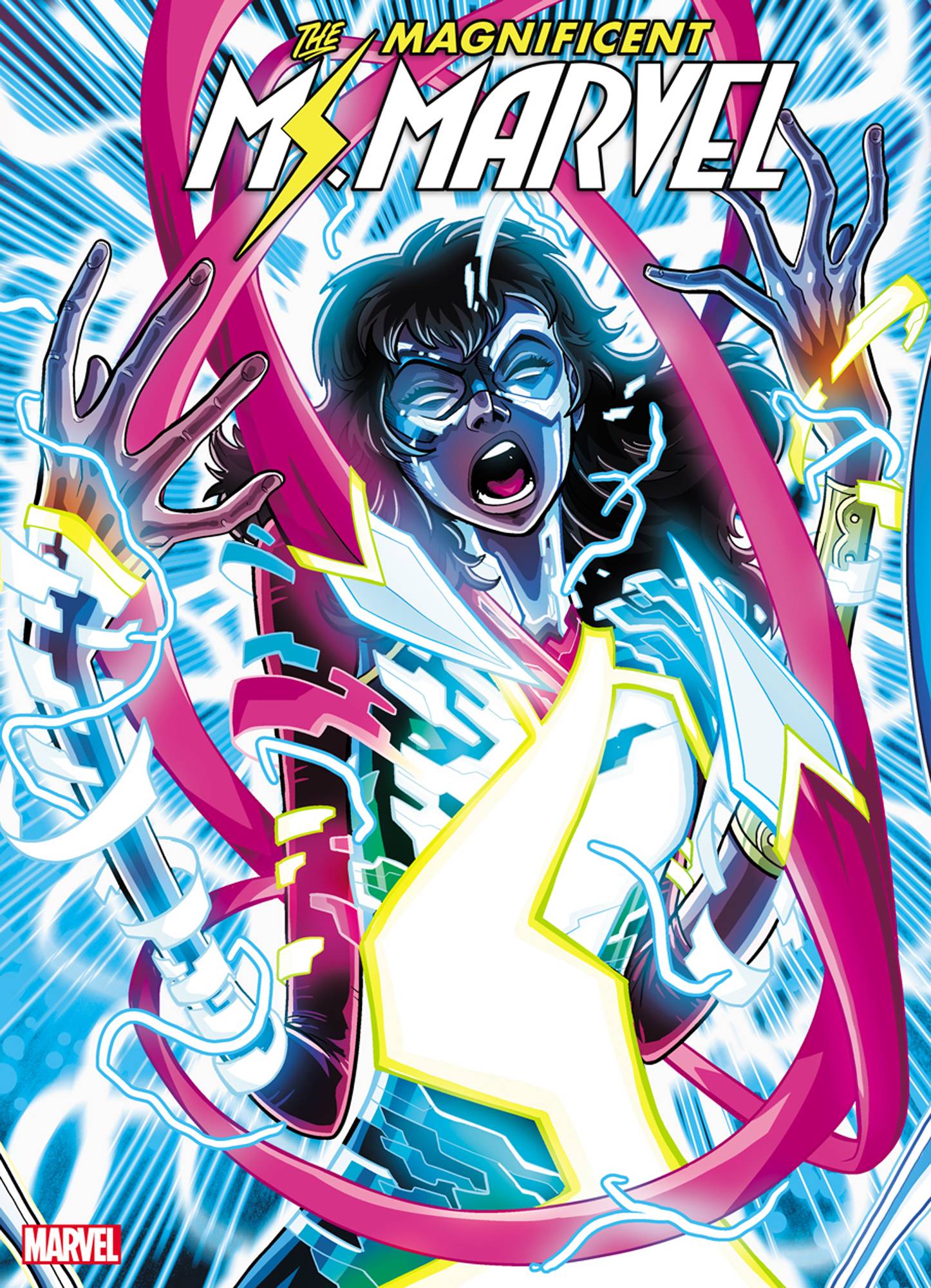 MAGNIFICENT MS MARVEL #8 2nd Print Luciano Vecchio Connecting Variant (01/29/2020) Marvel