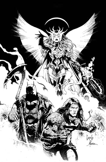 DARK NIGHTS DEATH METAL #1 BLACK & WHITE [1:100] 2020 [INST]