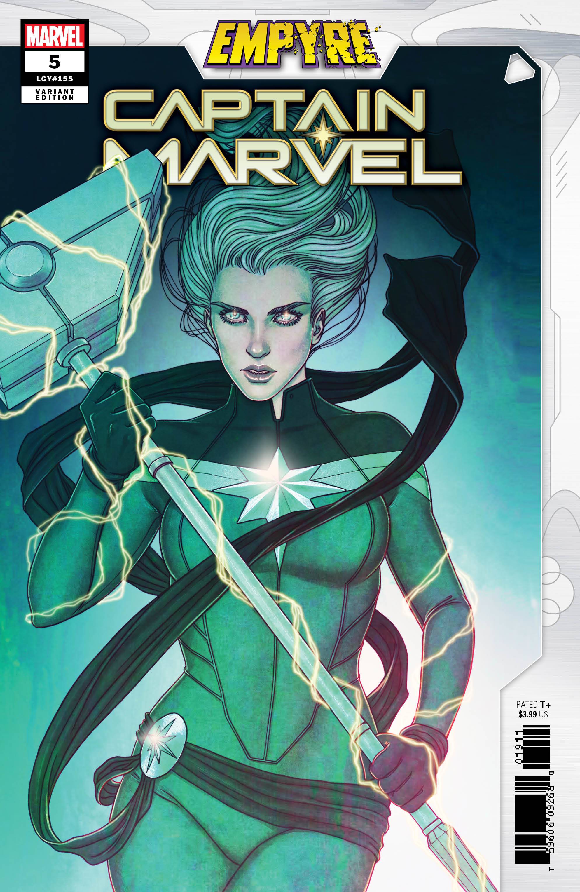 Captain Marvel #21 B Jenny Frison Empyre Variant (09/09/2020) Marvel