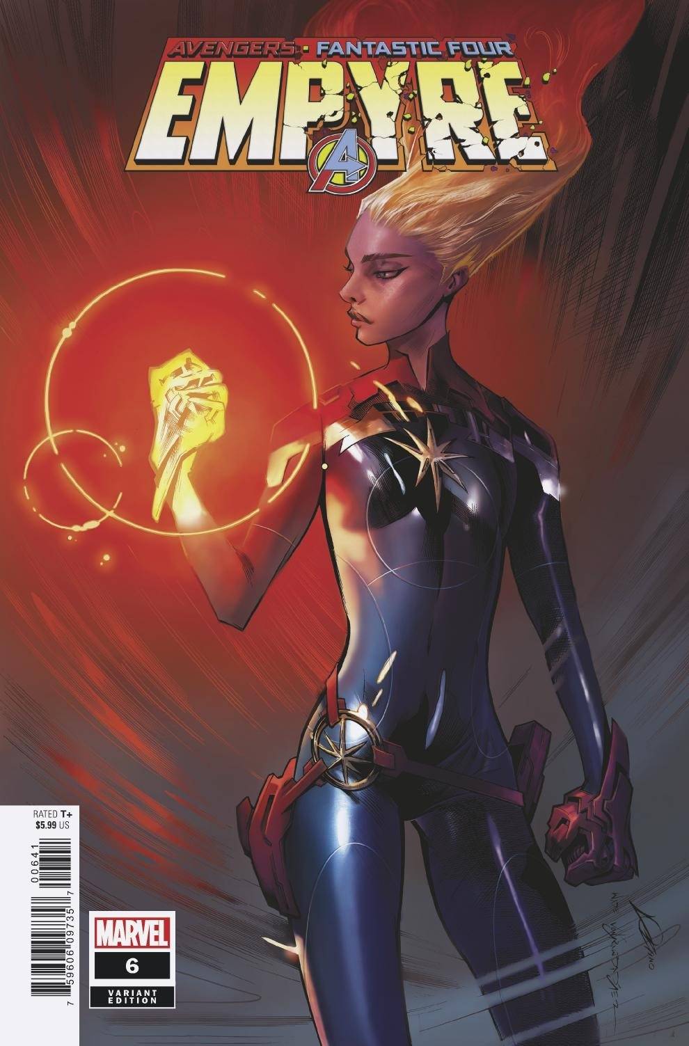 Empyre #6 B (Of 6) Alexander Lozano Avenger Variant (09/02/2020) Marvel