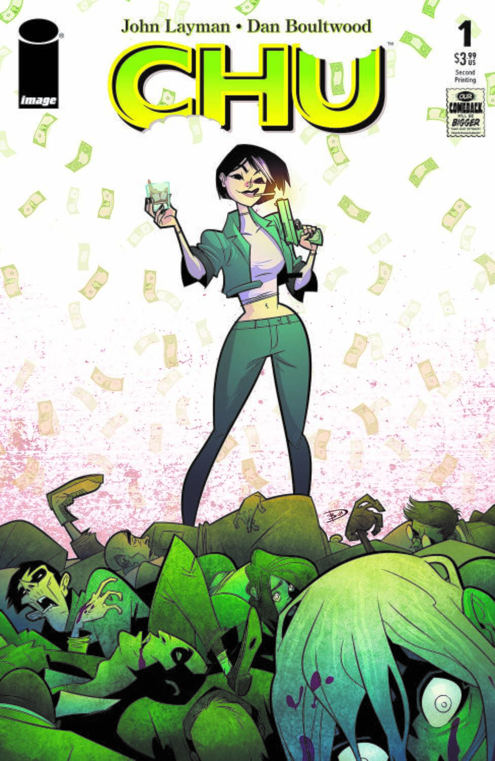 Chu #1 2nd Print Dan Boultwood Variant Chew (Mr) (08/19/2020) Image