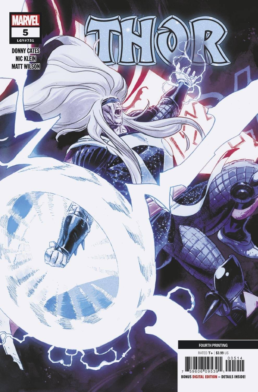 Thor #5 4th Print Variant (09/23/2020) Marvel