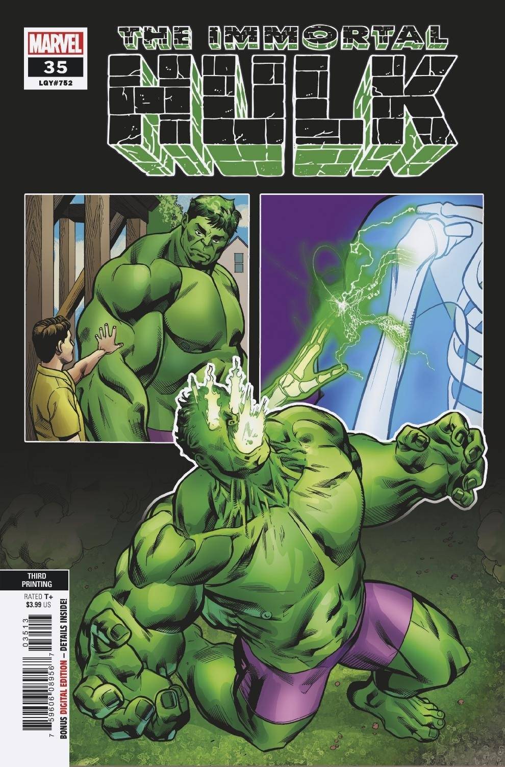 Immortal Hulk #35 3rd Print Mike Hawthrone Variant (08/26/2020) Marvel