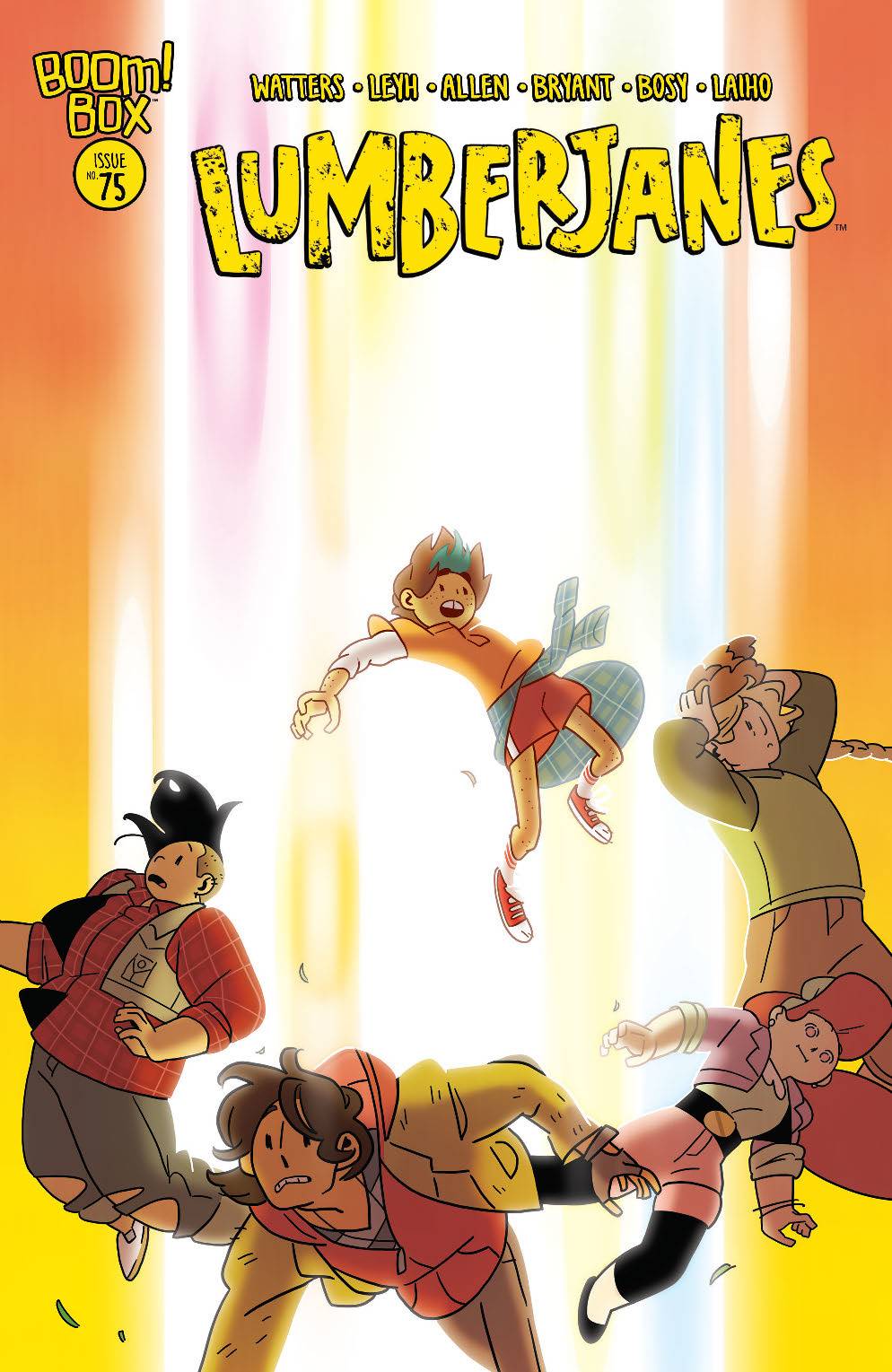 Lumberjanes #75 LCSD Kat Leyh Foil Variang (11/18/2020) Boom