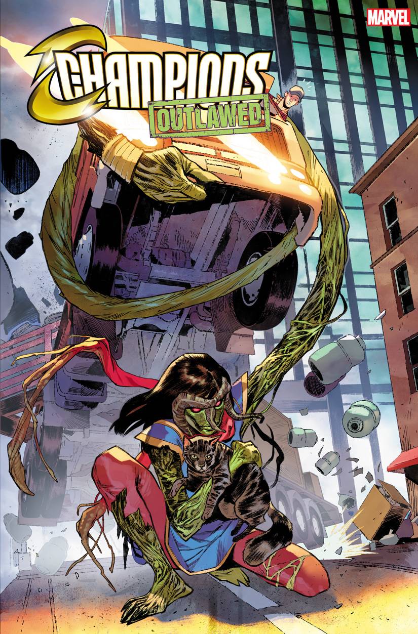 Champions #5 B Sara Pichelli Ms Marvel-Thing Variant (03/17/2021) Marvel