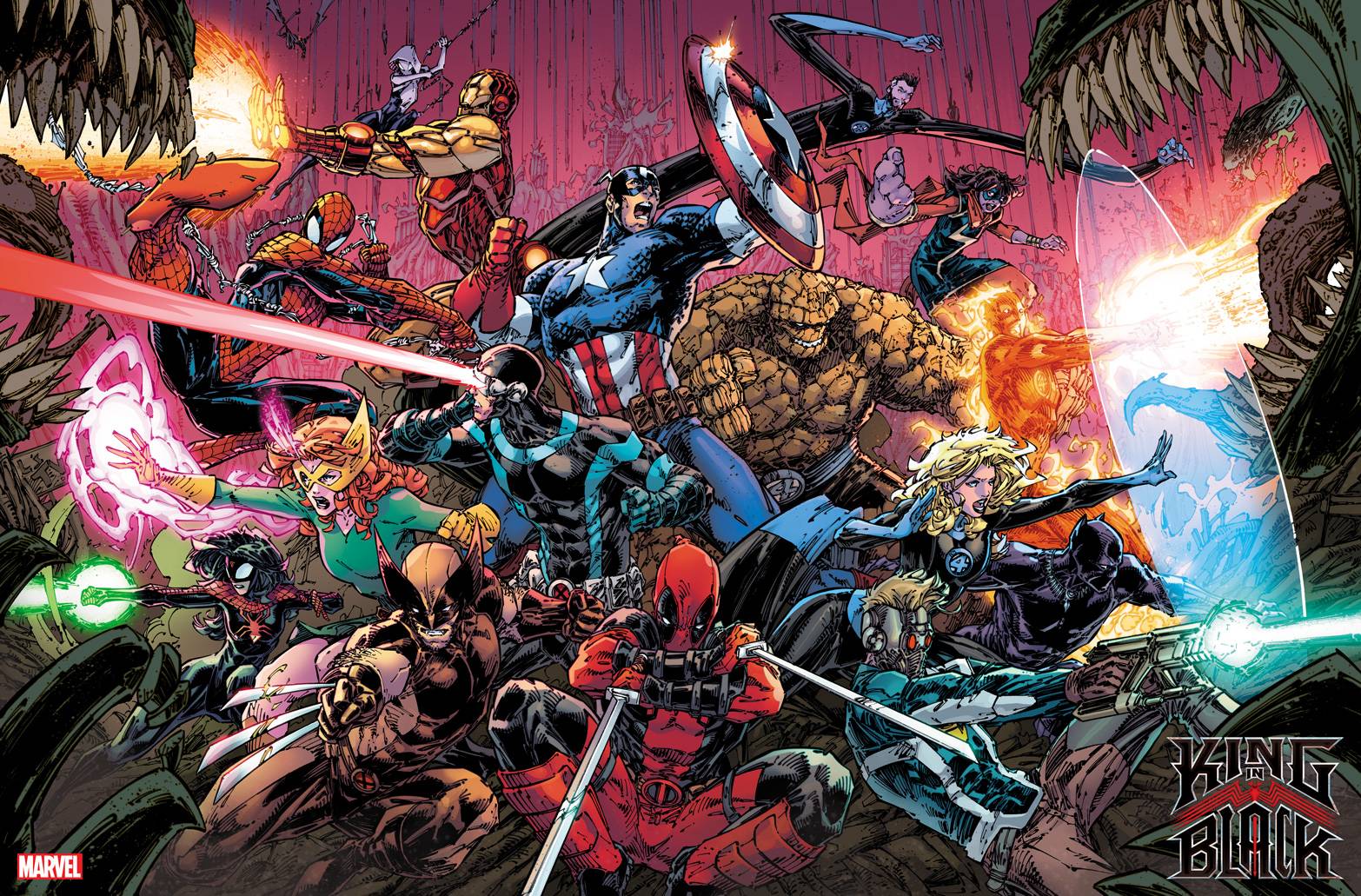 King In Black #5 F (Of 5) Brett Booth Wraparound Variant (04/07/2021) Marvel