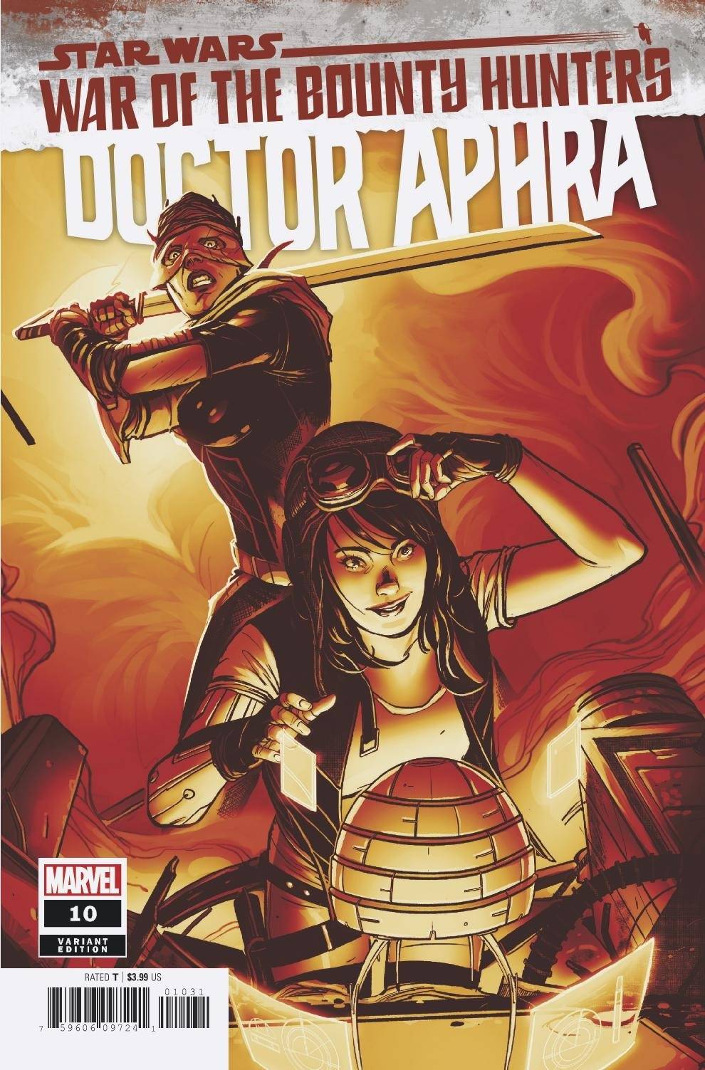 Star Wars Doctor Aphra #10 B Sway Crimson Variant (05/26/2021) Marvel