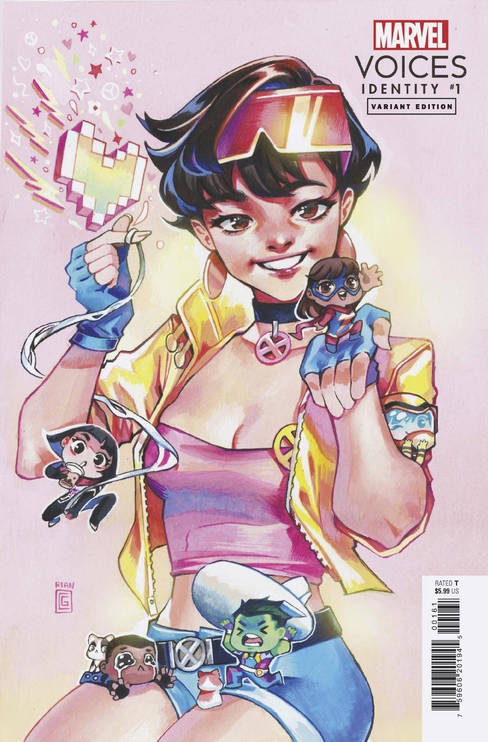 Marvels Voices Identity #1 E Rian Gonzales Variant (08/25/2021) Marvel