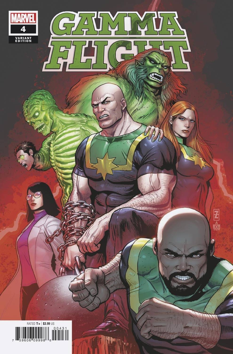 Gamma Flight #4 C (Of 5) Patrick Zircher Variant (09/22/2021) Marvel