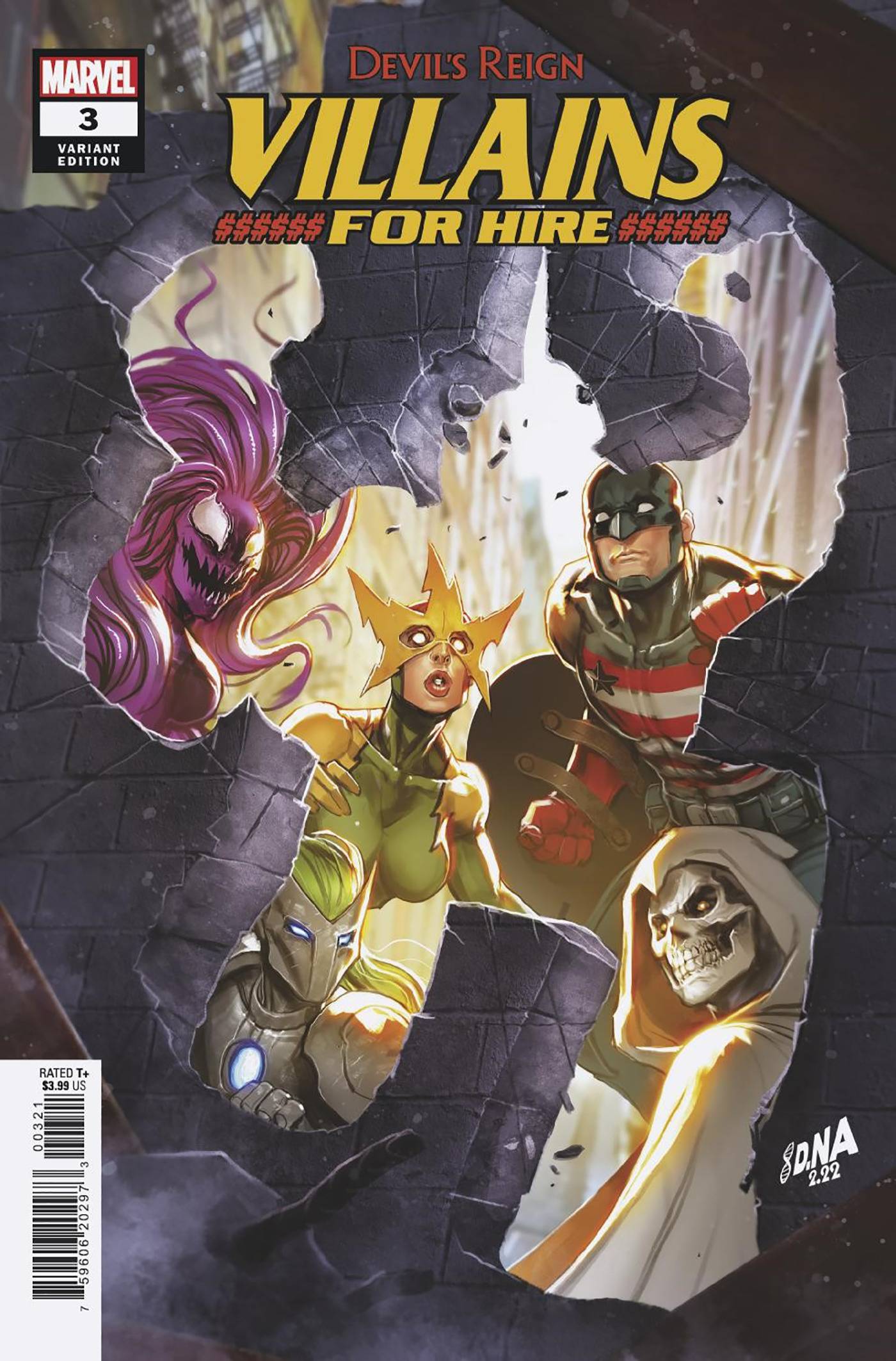 Devil'S Reign Villains For Hire #3 B David Nakayama Variant (03/16/2022) Marvel