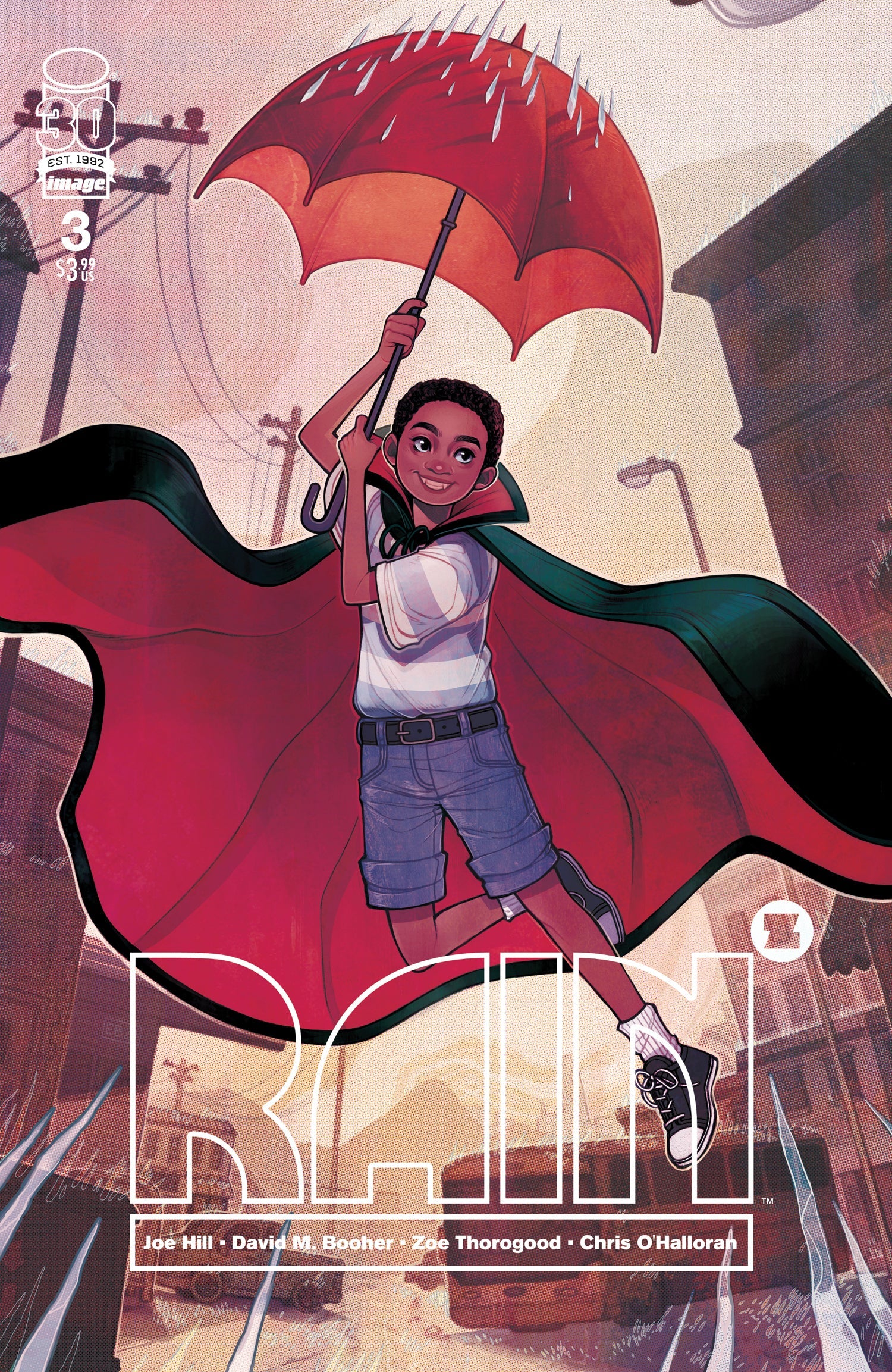 Joe Hill Rain #3 (Of 5) B Elizabeth Beals Variant (03/16/2022) Image