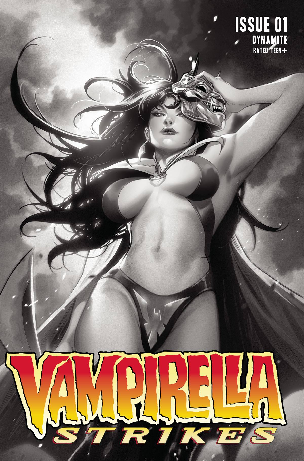 VAMPIRELLA STRIKES #1 CVR I 30 COPY INCV SEGOVIA B&W(05/11/2022)