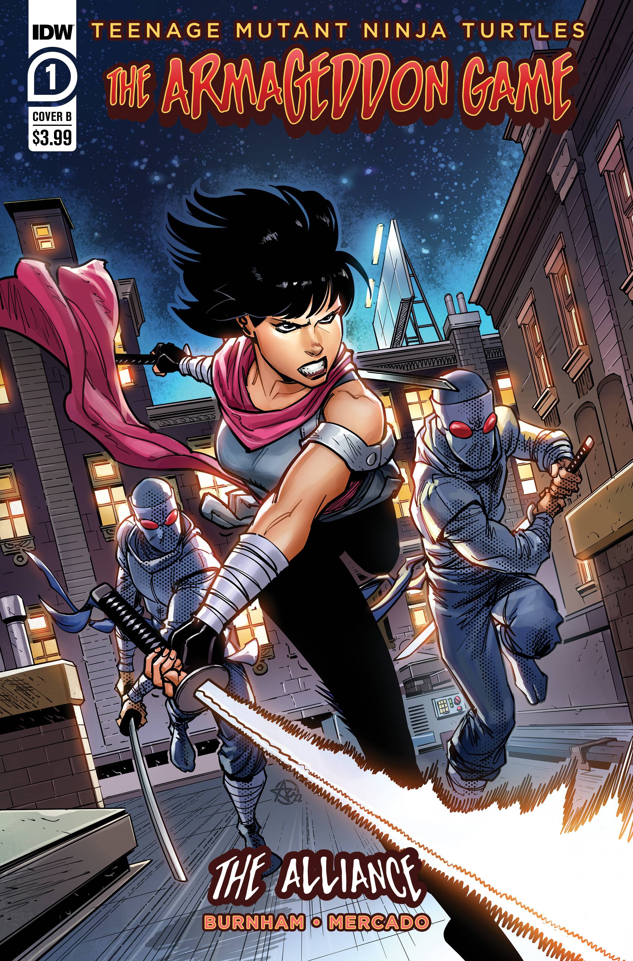 Teenage Mutant Ninja Turtles TMNT Armageddon Game Alliance #1 B Ariel Medel (11/09/2022) Idw