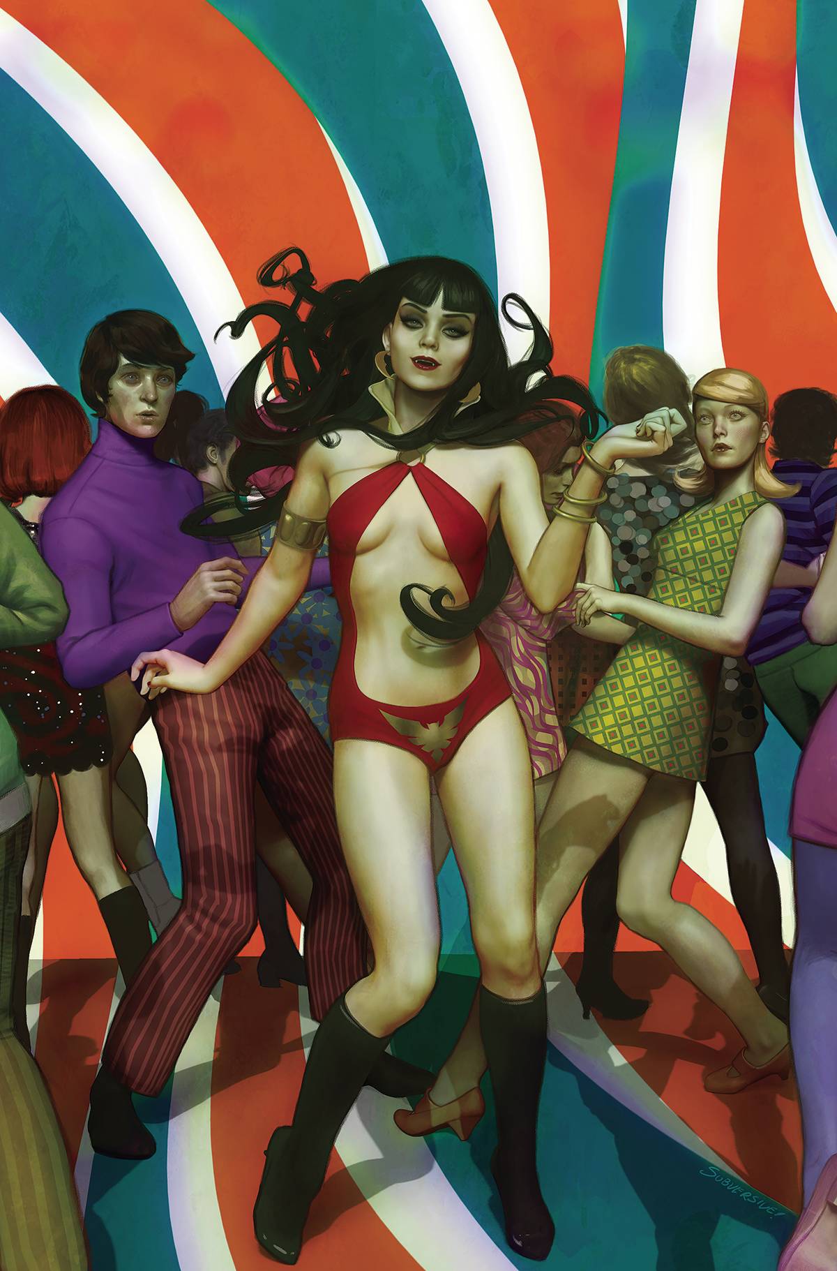 Vampirella Mindwarp #1 (Of 5) U 1:7 Rebeca Puebla Virgin FOC Variant (09/14/2022) Dynamite