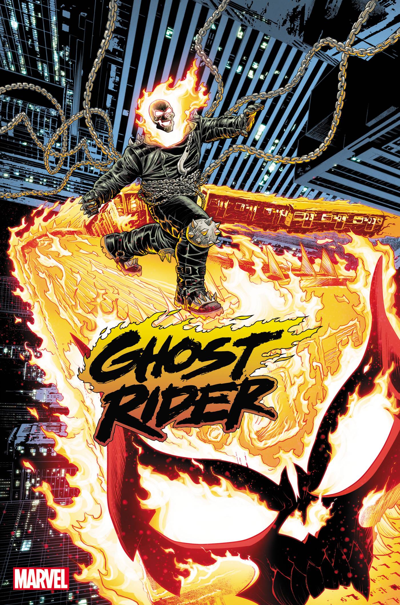 GHOST RIDER #9 25 COPY INCV LUKE ROSS VAR(12/7/2022}