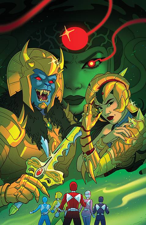 Mighty Morphin Power Rangers #105 D 1:25 Paulina Ganucheau Virgin Variant (02/15/2023) Boom