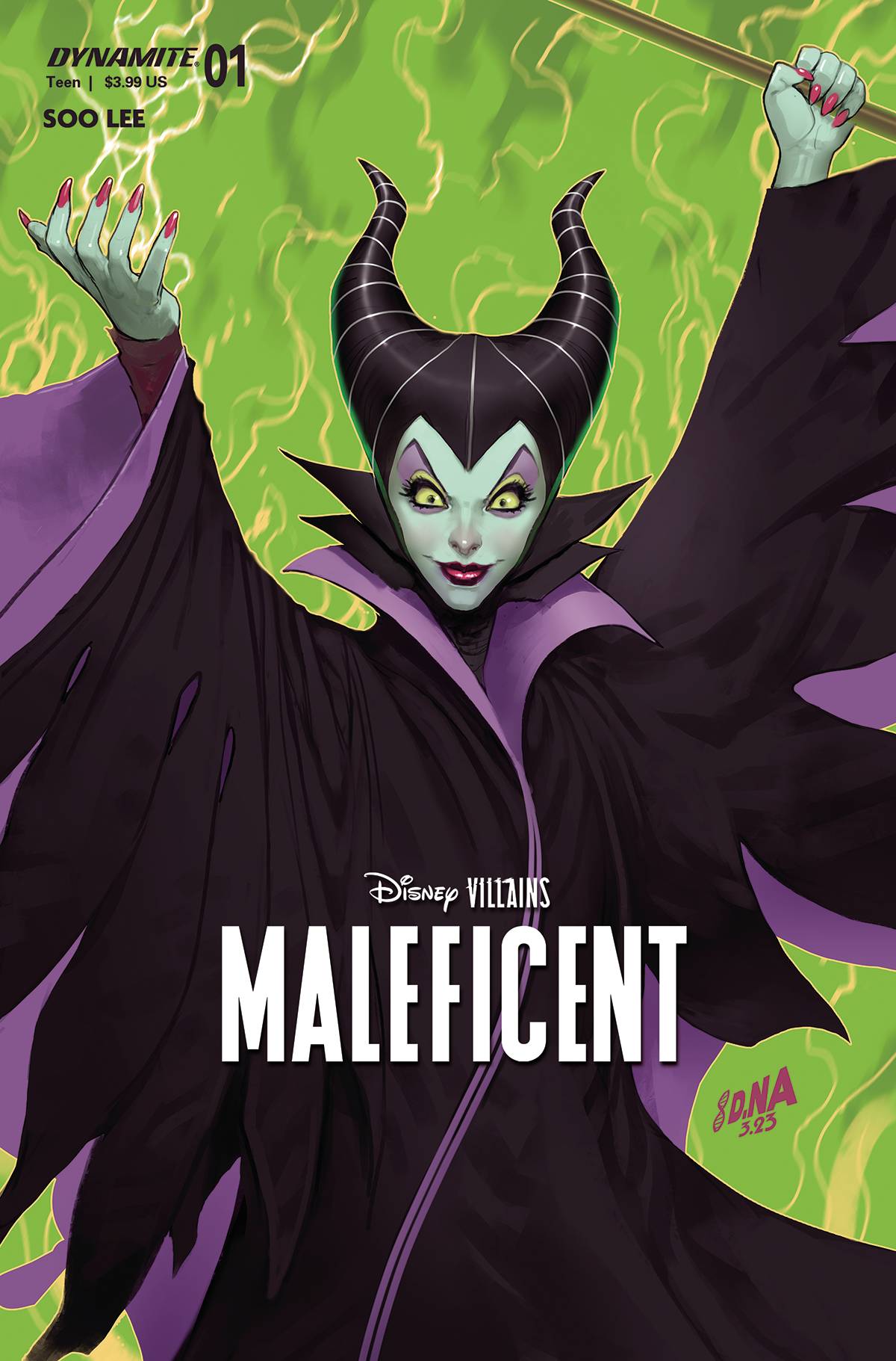 Disney Villains Maleficent #1 G 1:10 David Nakayama Original Variant (05/17/2023) Dynamite