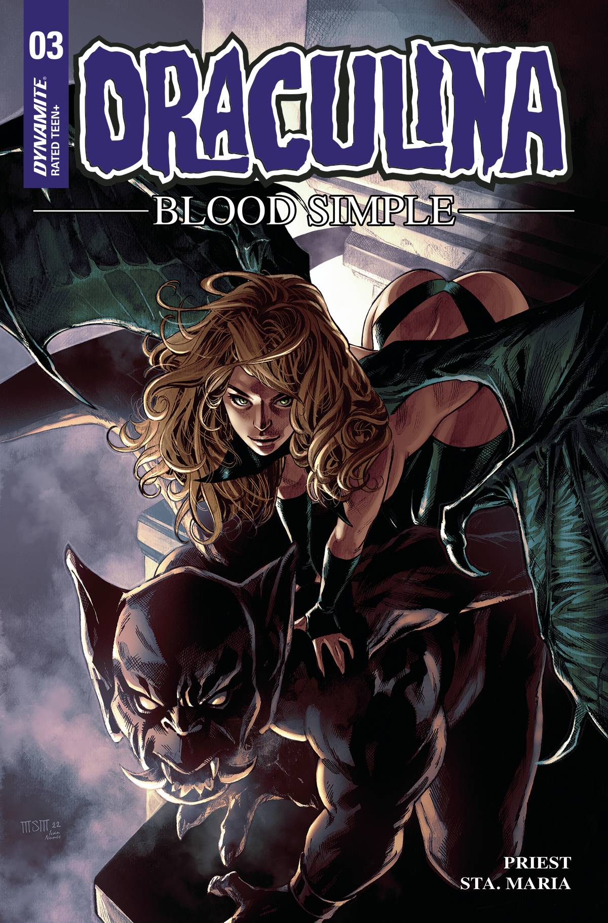 Draculina Blood Simple #3 L Foc Michael Sta Maria Variant (05/03/2023) Dynamite