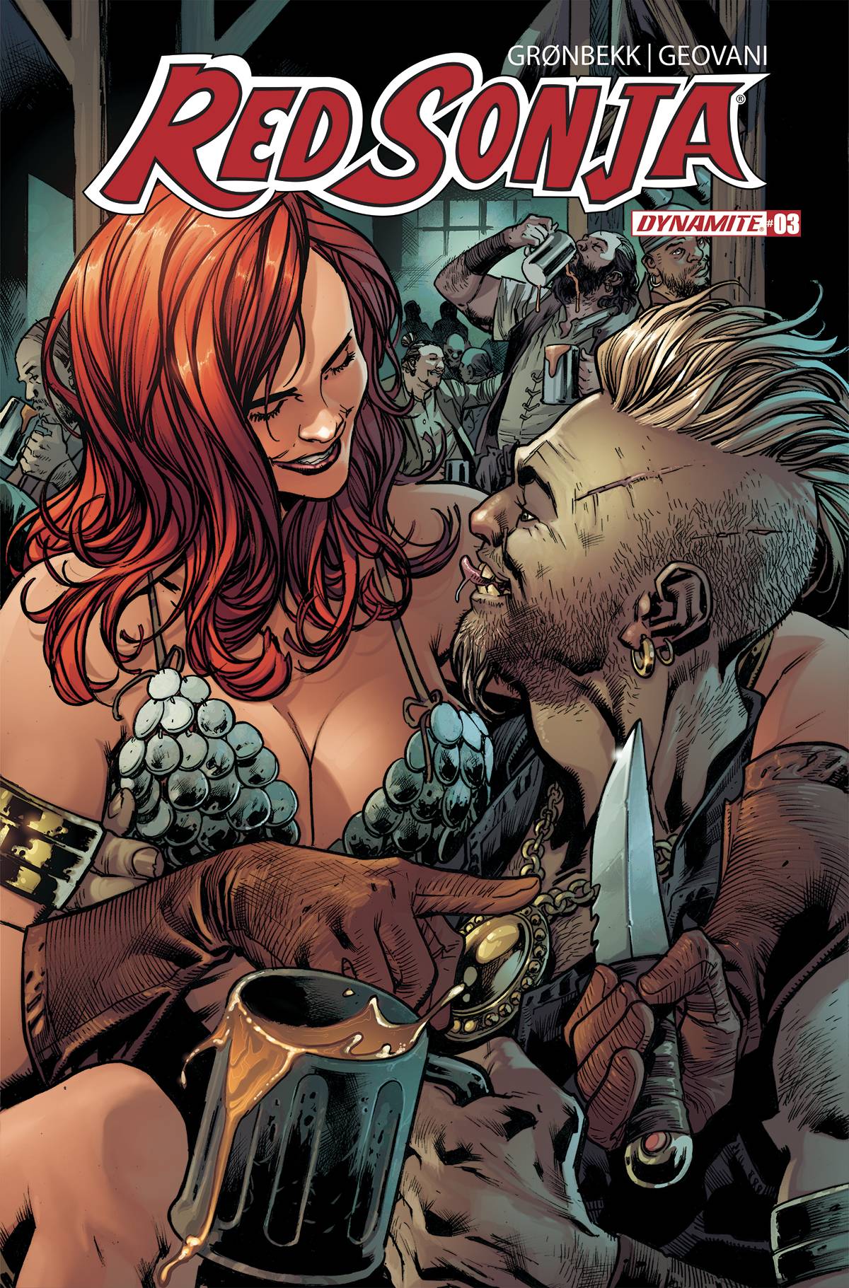 RED SONJA 2023 #3 CVR F 10 COPY INCV HITCH ORIGINAL9/20/2023