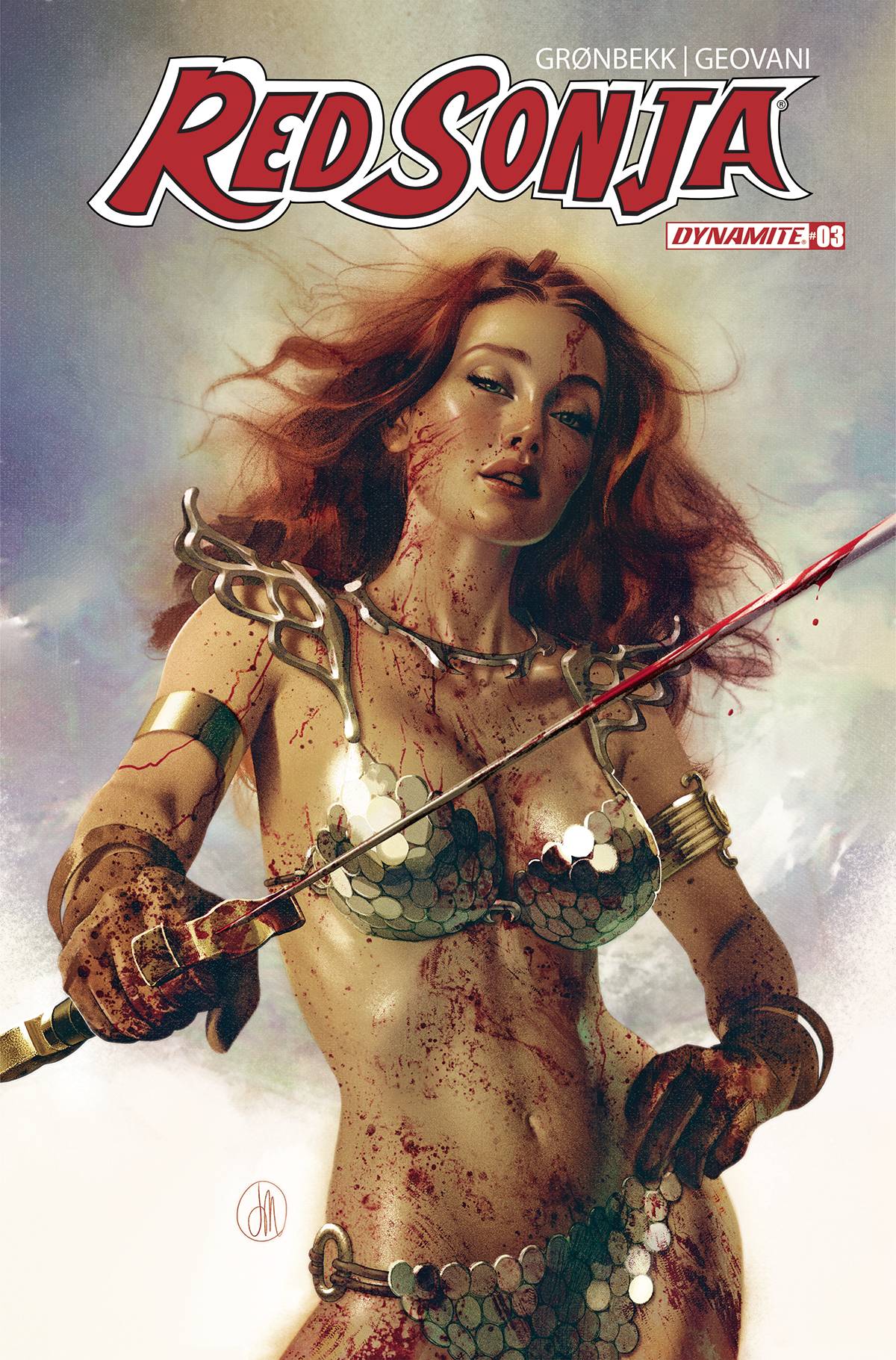 RED SONJA 2023 #3 CVR I 10 COPY INCV MIDDLETON BLOODY (9/20/2023)