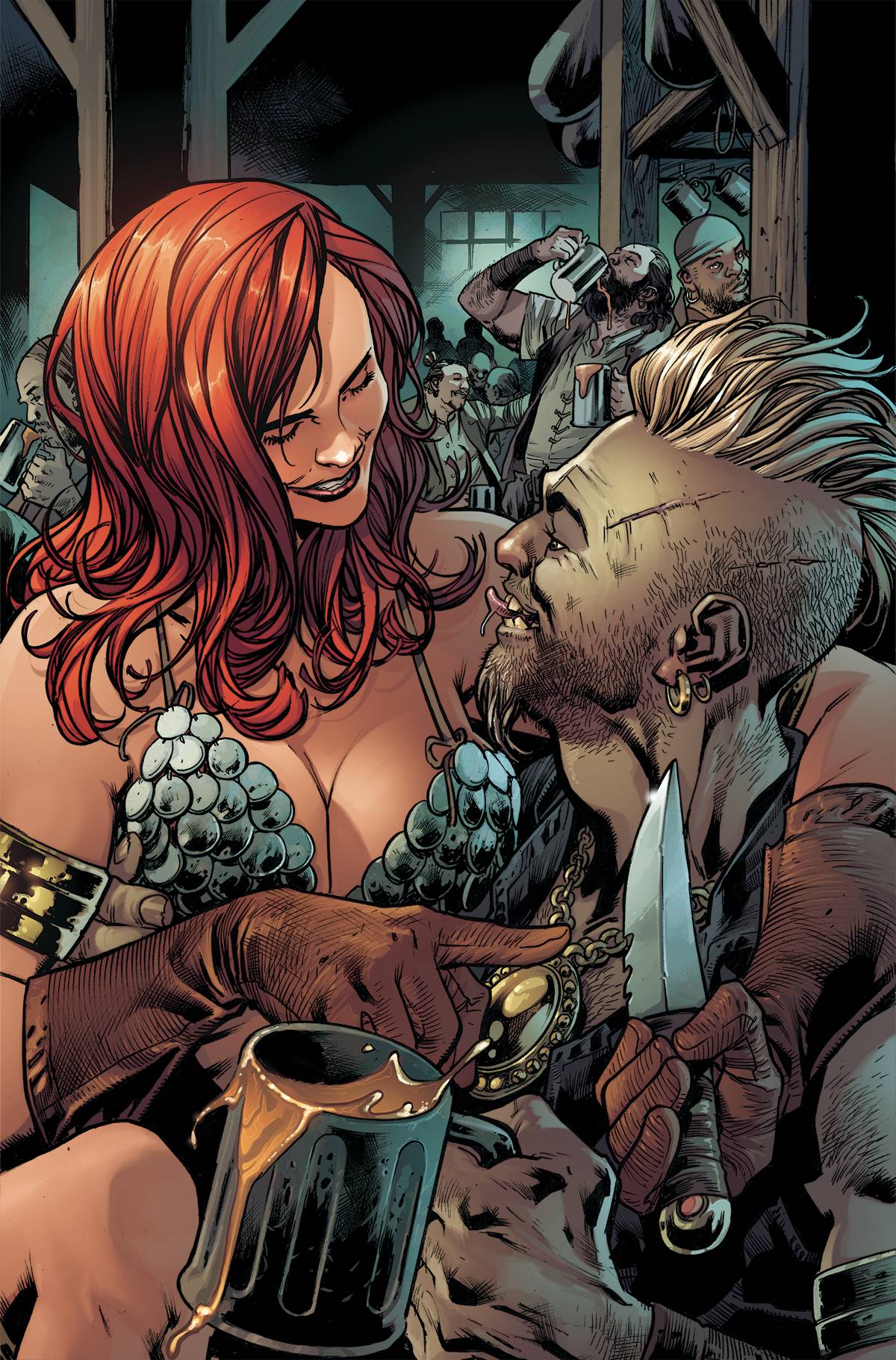 RED SONJA 2023 #3 CVR O 25 COPY INCV HITCH VIRGIN (9/20/2023)