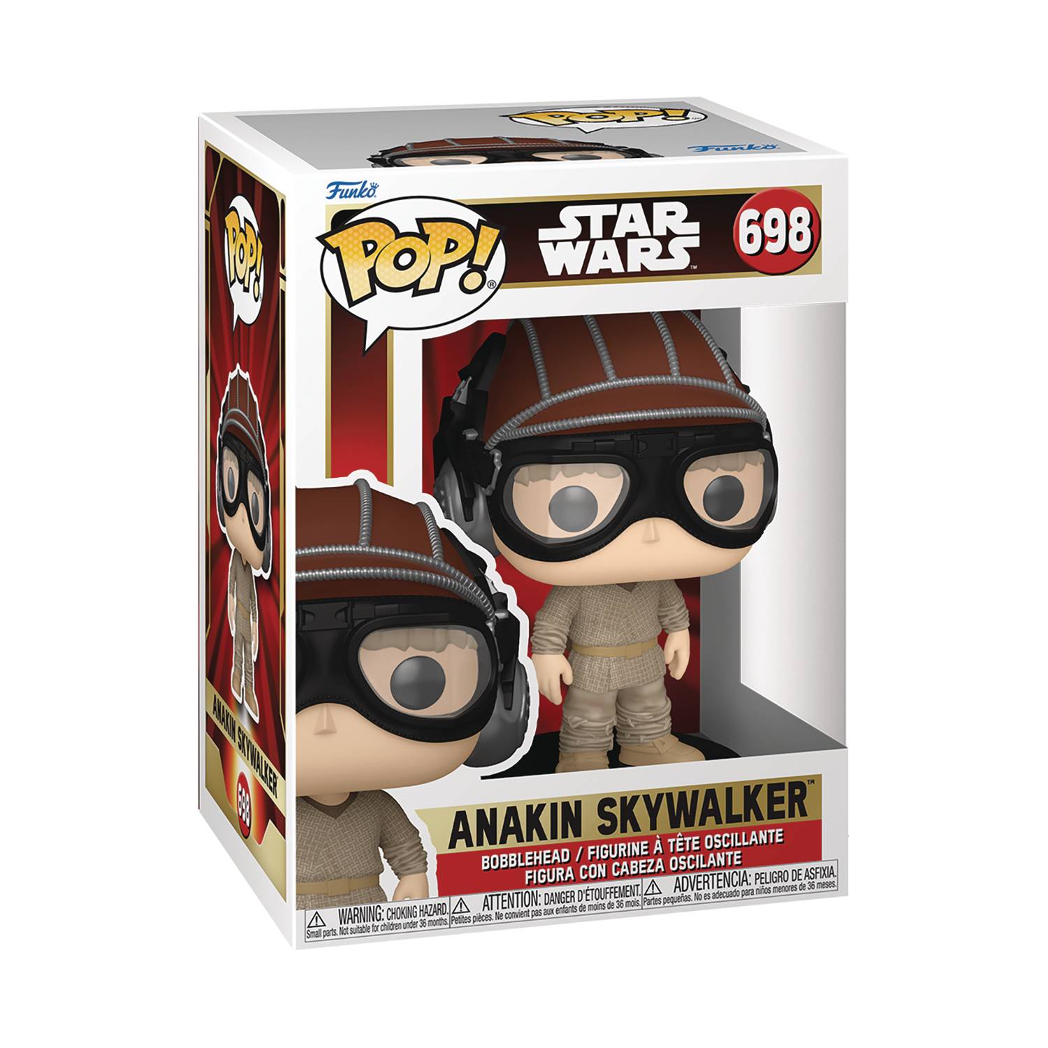 POP STAR WARS STAR WARS ANAKIN W/HELMET VIN FIG [IN STOCK]