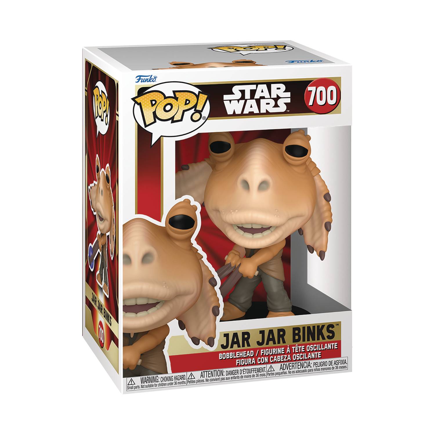 POP STAR WARS STAR WARS JAR JAR BINKS W/ BOOMA BALLS VIN FIG [IN STOCK]