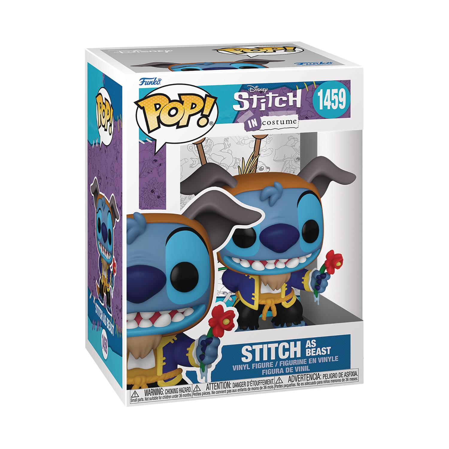 POP DISNEY STITCH COSTUME BEAST VIN FIG [IN STOCK]