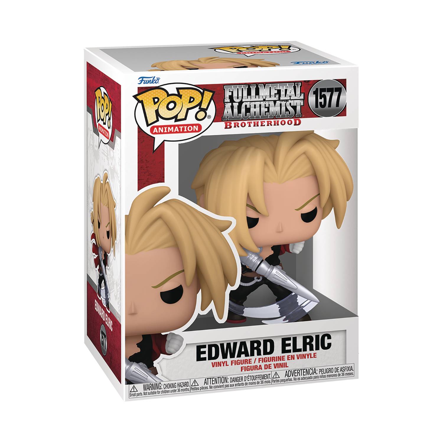 POP ANIMATION FULLMETALALCHEM BROHOOD E ELRIC W/BLADE VIN FIg [IN STOCK]