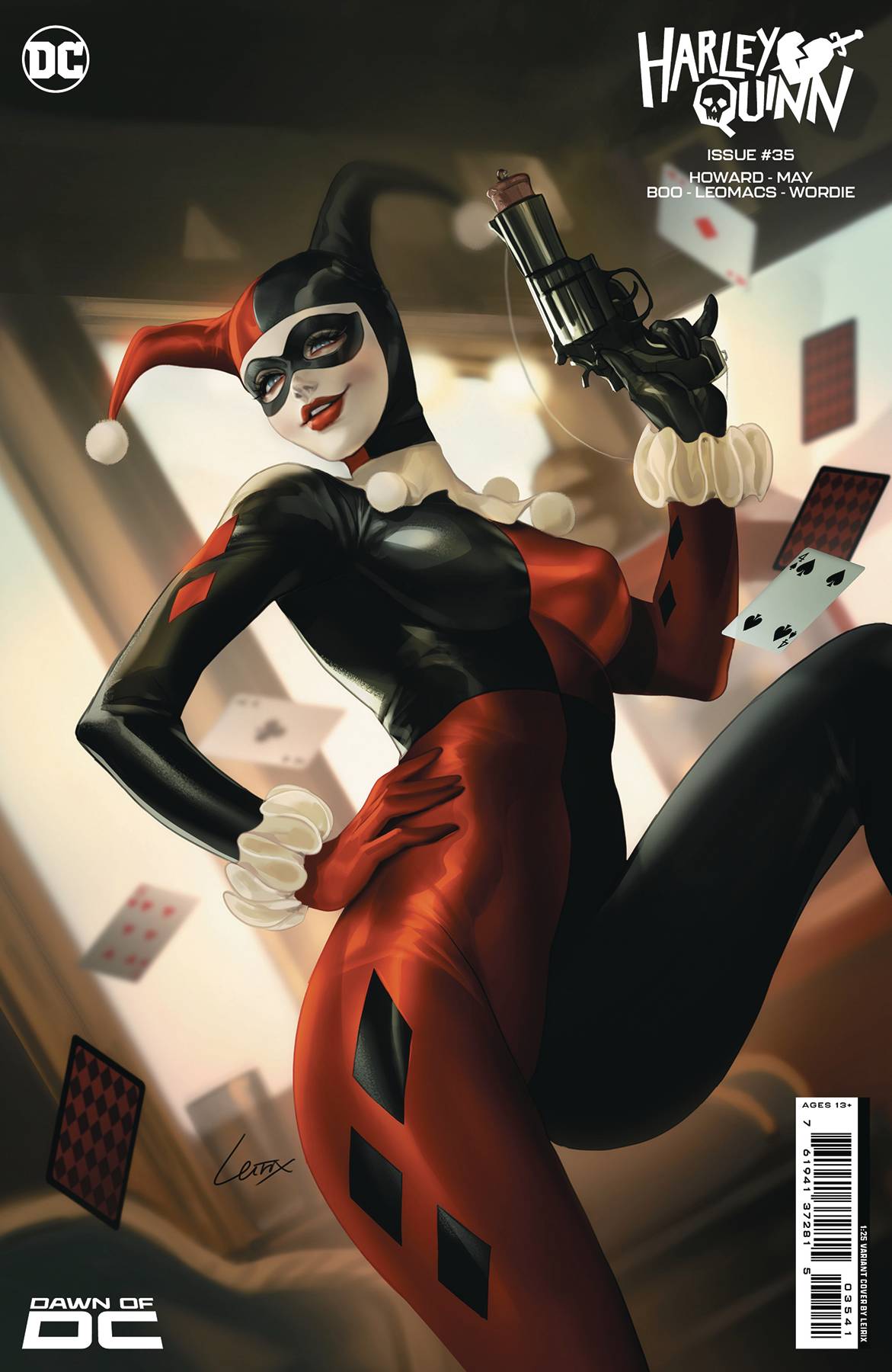 HARLEY QUINN #35 CVR D INC 1:25 LESLEY LEIRIX LI CSV(12/26/2023)