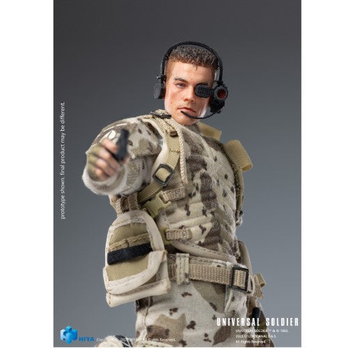 Universal Soldier Luc Deveraux Exquisite Super 1:12 Scale Action Figure - Previews Exclusive