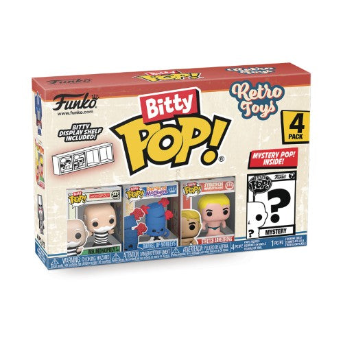 Funko Rerto Toys Bitty Pop! Mini-Figure 4-Pack - Select Set(s)