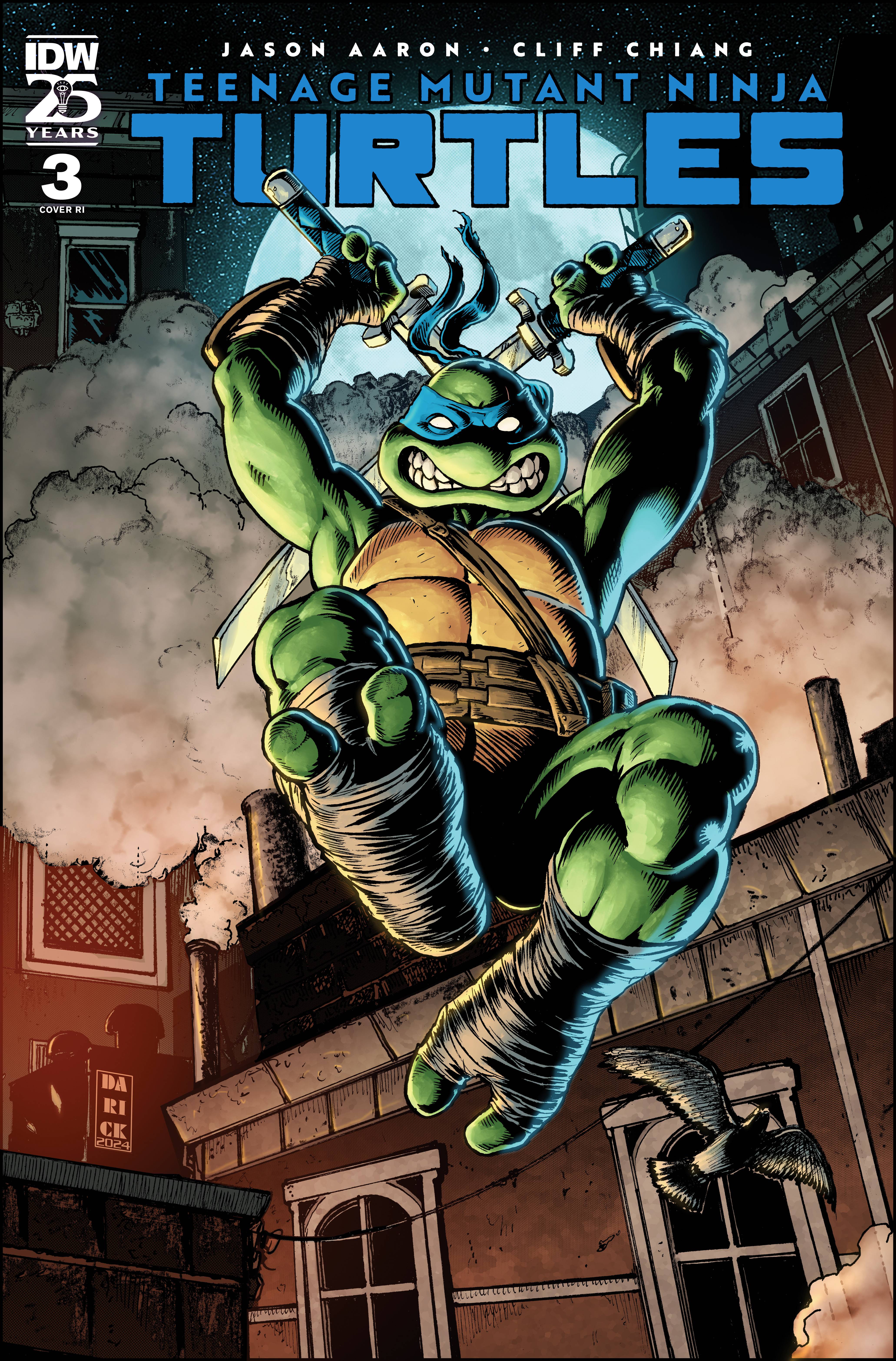 Teenage Mutant Ninja Turtles (2024) #3 Variant RI (50) (Robertson)[1:50] CB  (10/23/2024)