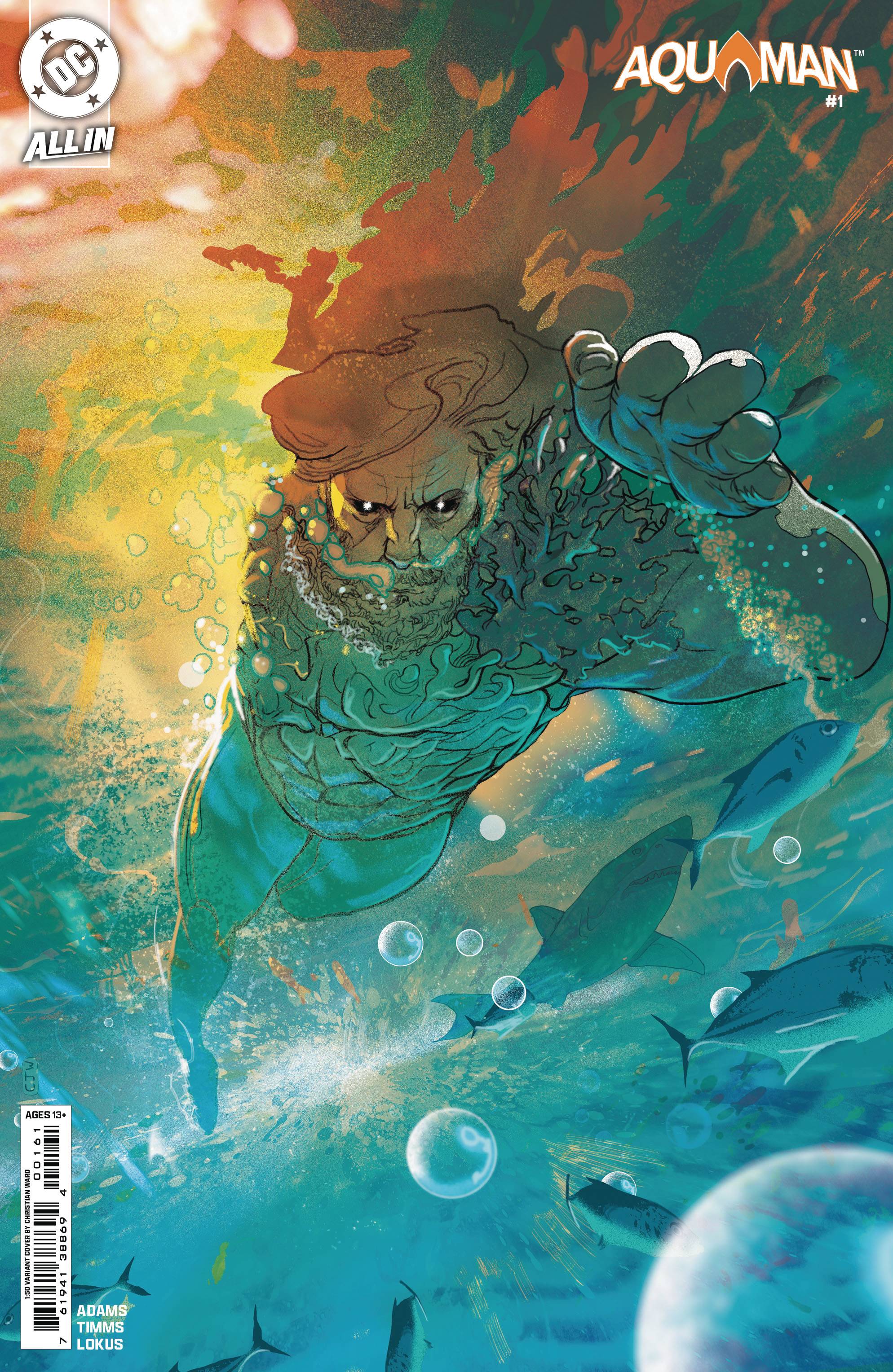 AQUAMAN #1 CVR G INC 1:50 CHRISTIAN WARD CSV(01/08/2025)