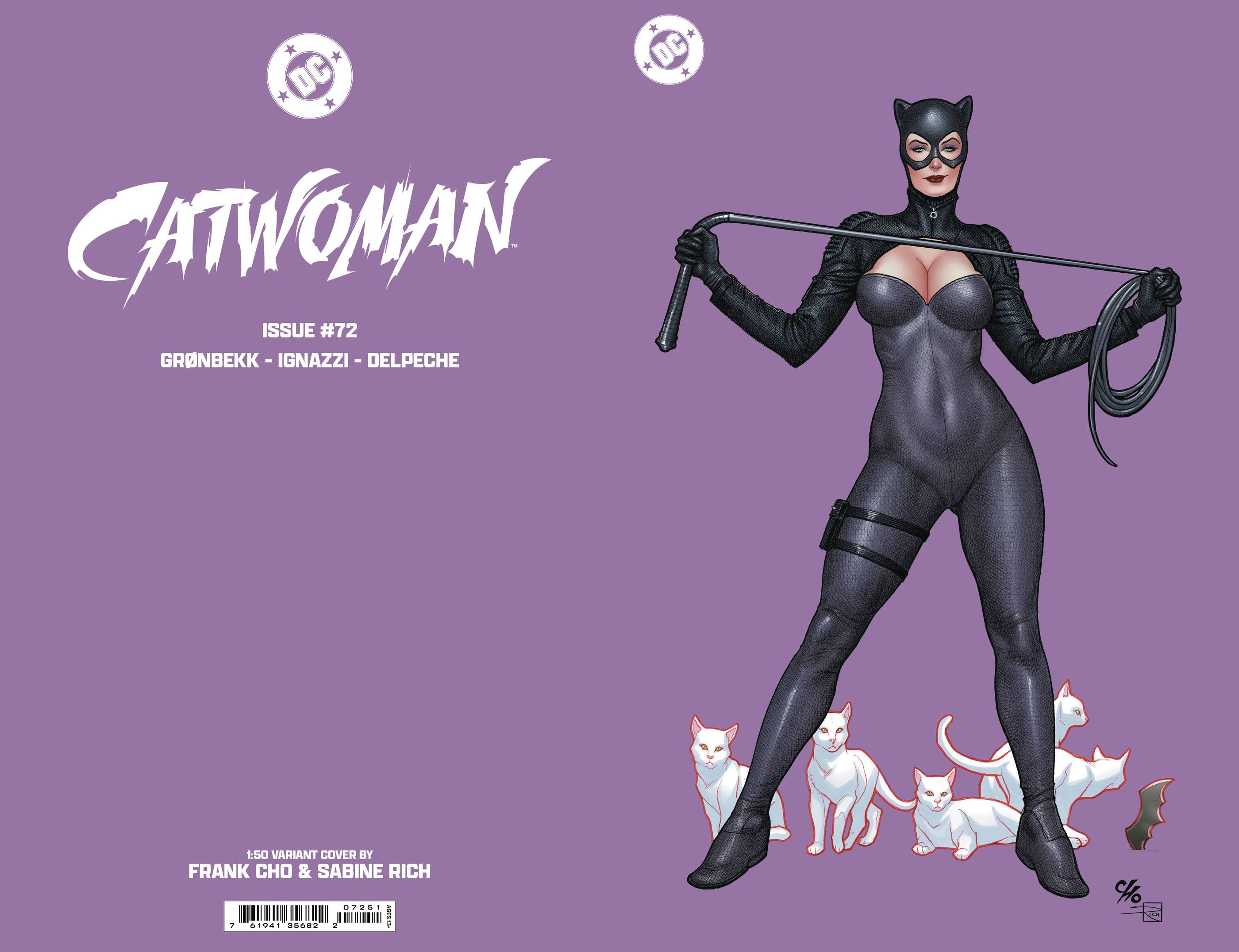 CATWOMAN #72 CVR F INC 1:50 FRANK CHO CSV (01/22/2025)