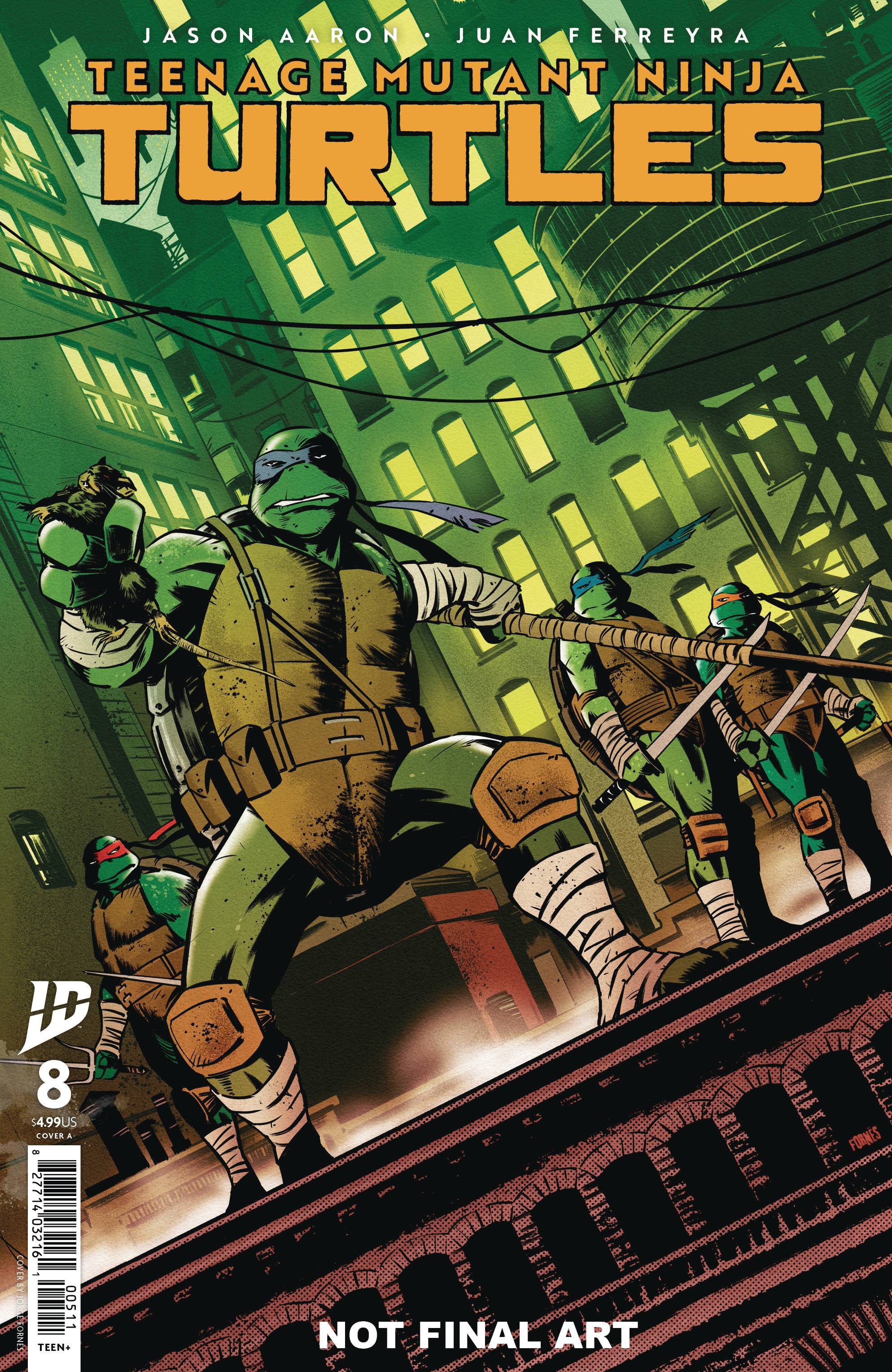 Teenage Mutant Ninja Turtles #8 A1 Cover Set 8 1:10 1:25 1:50 (04/16/2