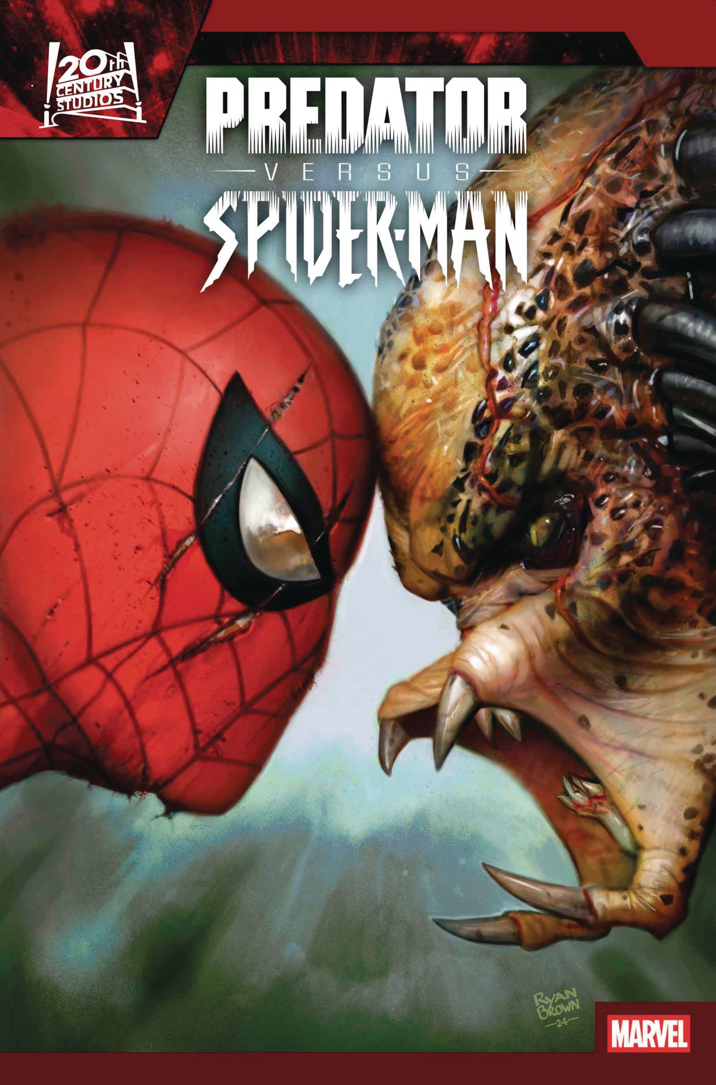 Predator Vs Spider-Man #1 A1 Cover Set Of 7 1:10 1:25 1:100 (04/23/2025) Marvel