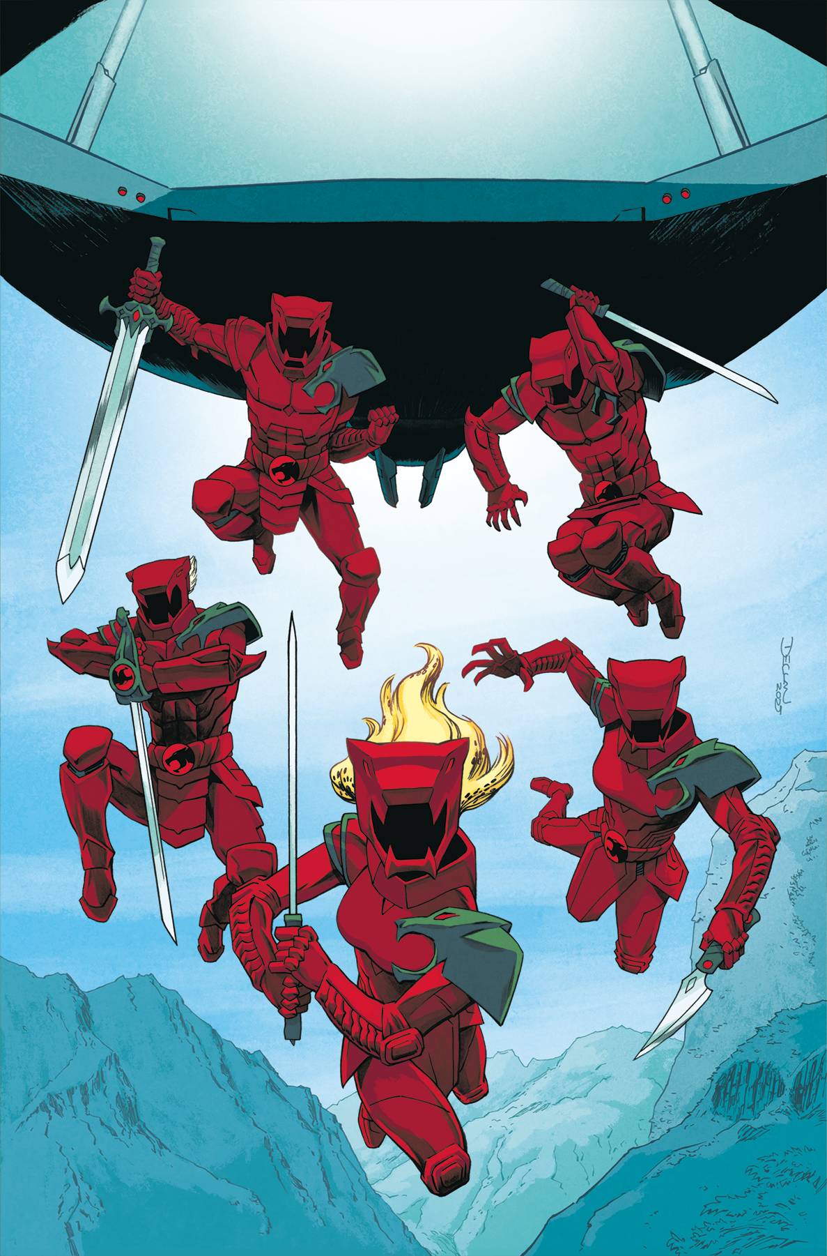 Thundercats #18 R 1:20 Declan Shalvey Virgin Variant (09/24/2025) Dynamite