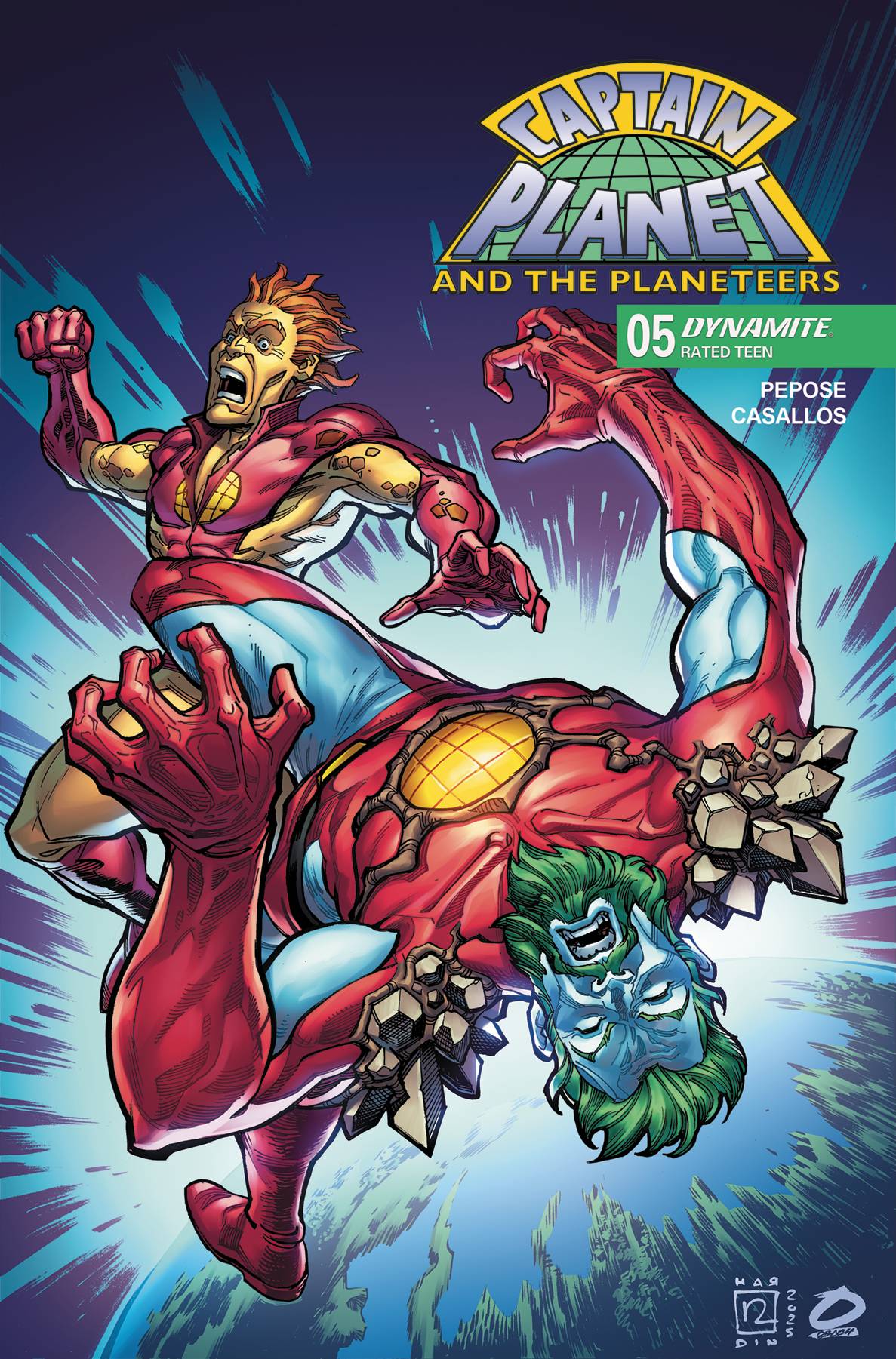 Captain Planet #5 A Chad Hardin (09/17/2025) Dynamite