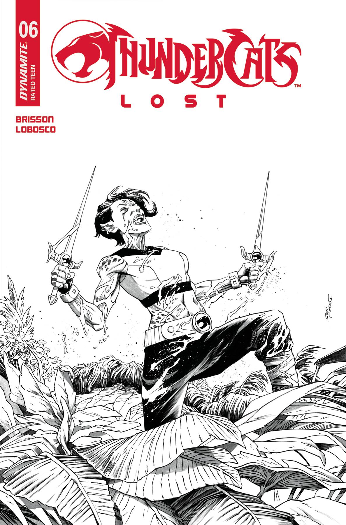 Thundercats Lost #6 H 1:10 Declan Shalvey Line Art Variant (09/03/2025) Dynamite