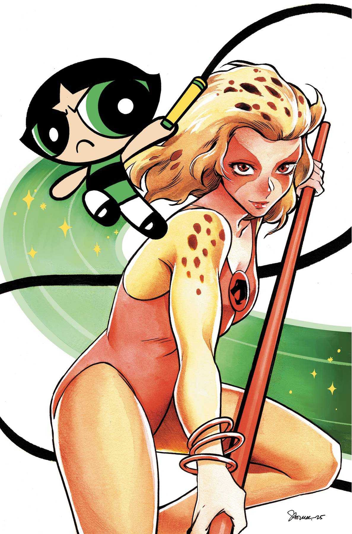 Thundercats Powerpuff Girls #3 H 1:10 Saowee Virgin Variant (09/03/2025) Dynamite