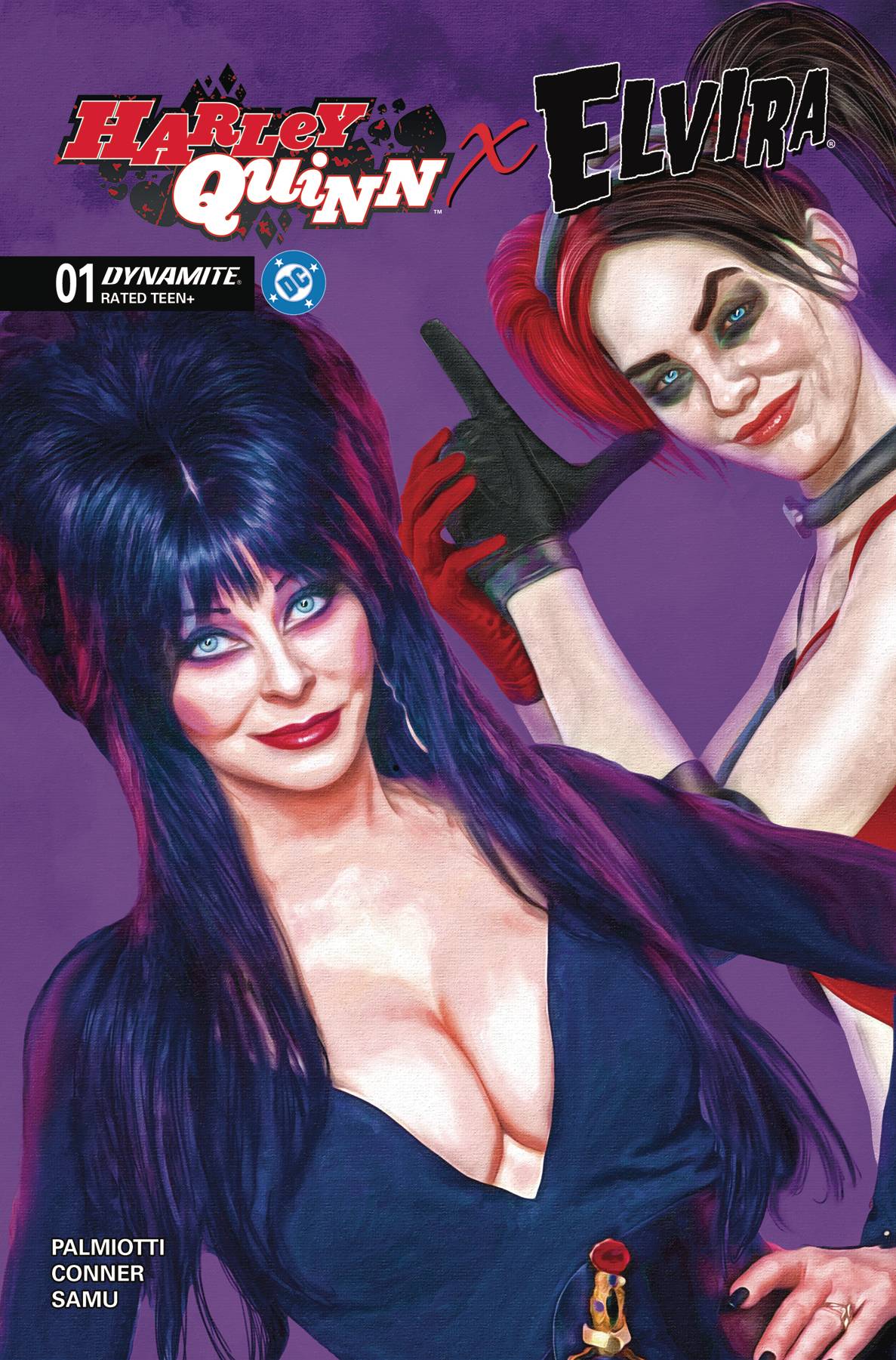Harley Quinn X Elvira #1 H Mark Spears Foil Variant (10/08/2025) Dynamite
