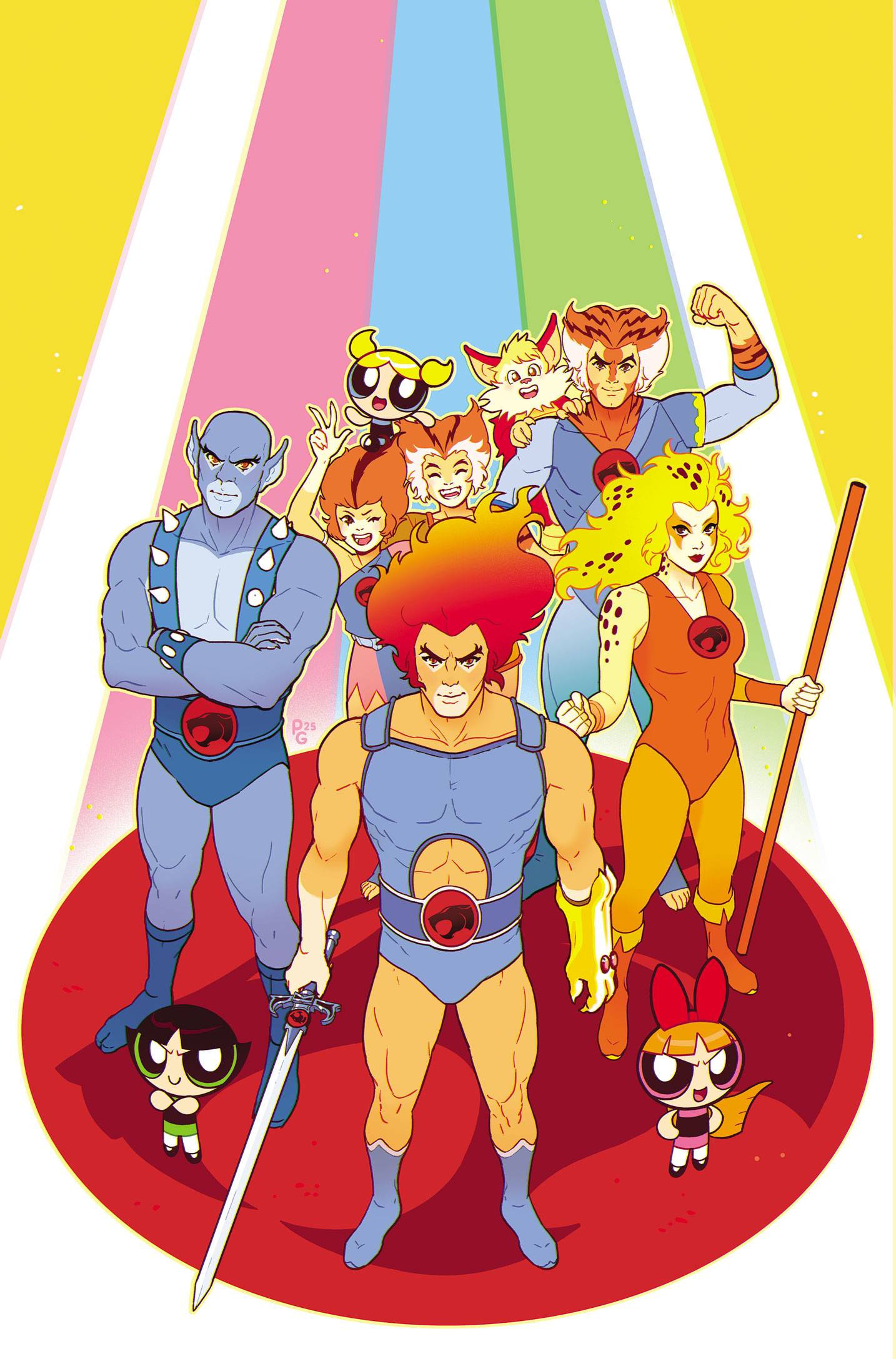 Thundercats The Powerpuff Girls #4 J 1:15 Virgin (10/08/2025) Dynamite