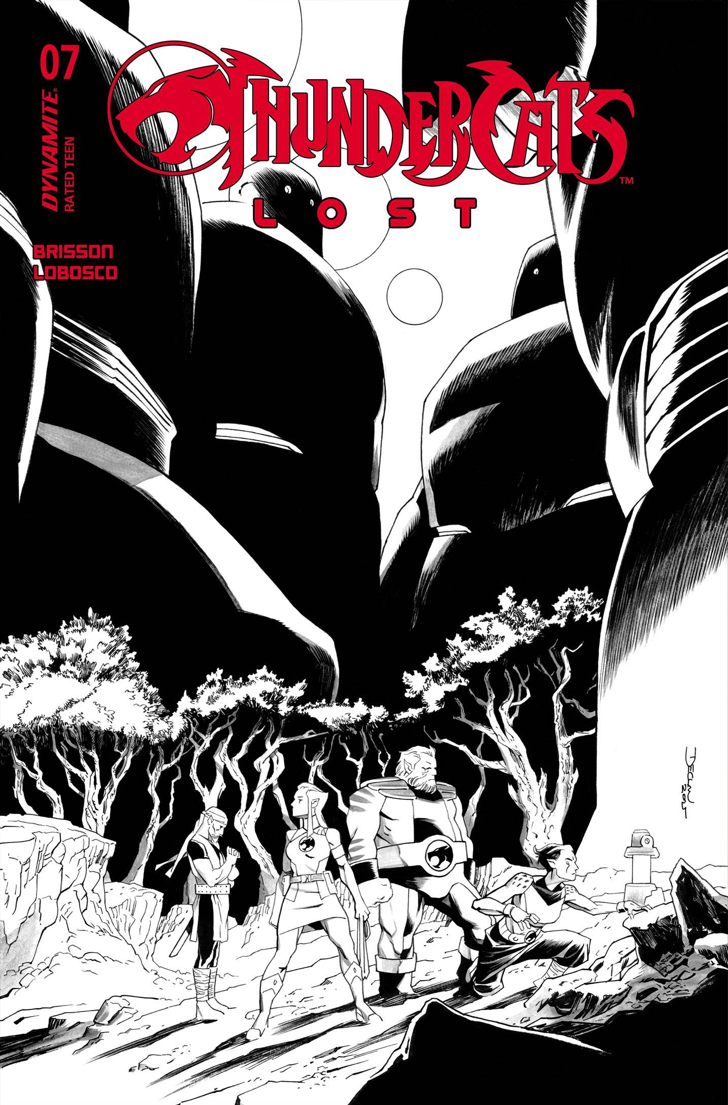 Thundercats Lost #7 H 1:10 Shalvey Line Art (09/10/2025) Dynamite