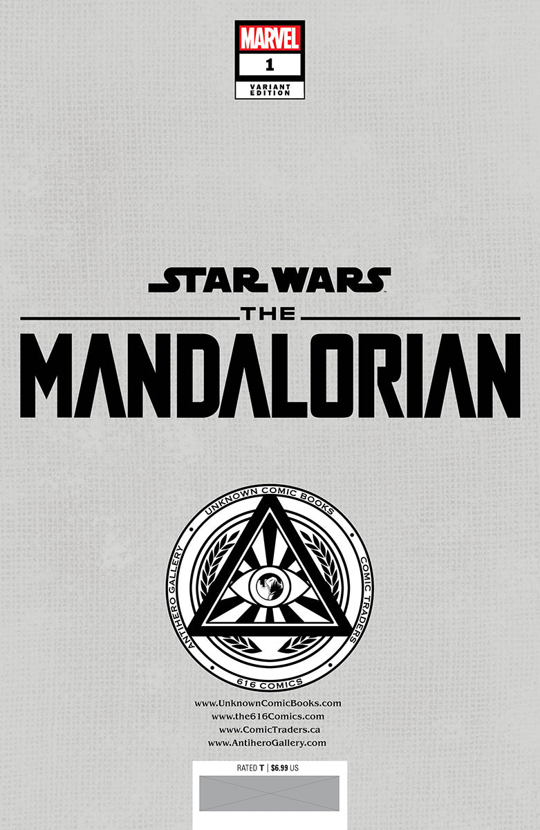 [2 PACK] **FREE TRADE DRESS** STAR WARS: THE MANDALORIAN SEASON 2 #1 UNKNOWN COMICS MICO SUAYAN EXCLUSIVE VAR (06/21/2023)